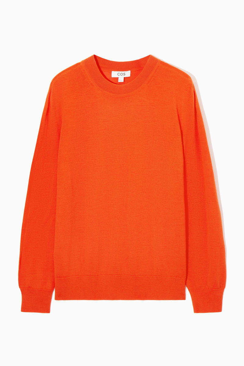 Regular-Fit Merino Wool Jumper