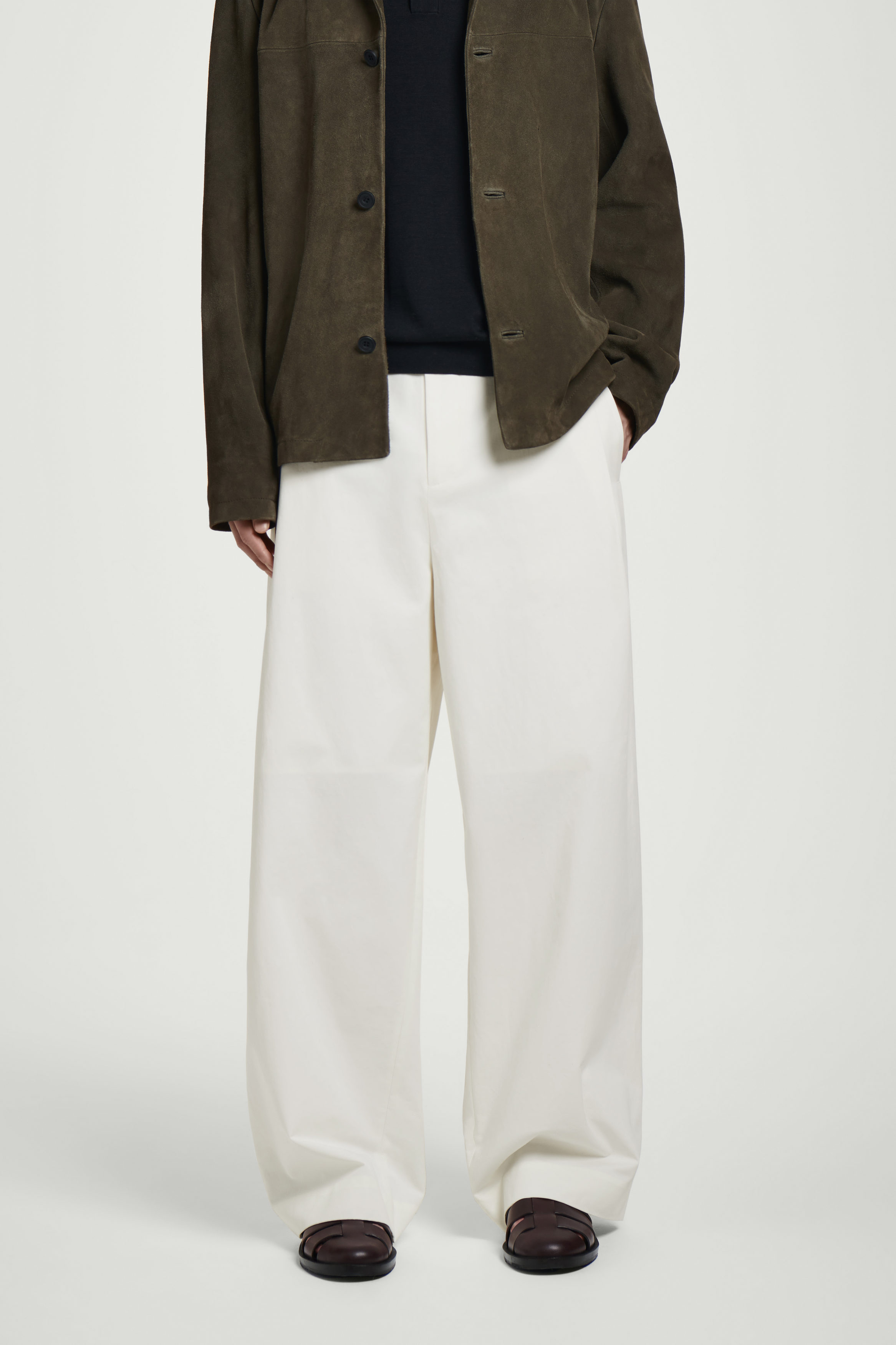 【COSYHARU】Wide pleated pants 9067decf796e3cf4a1edfce346fdb4