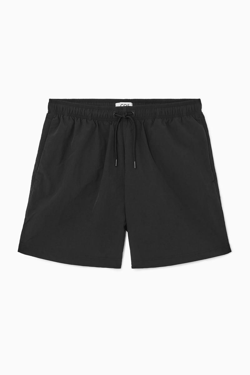 Nylon Drawstring Swim Shorts