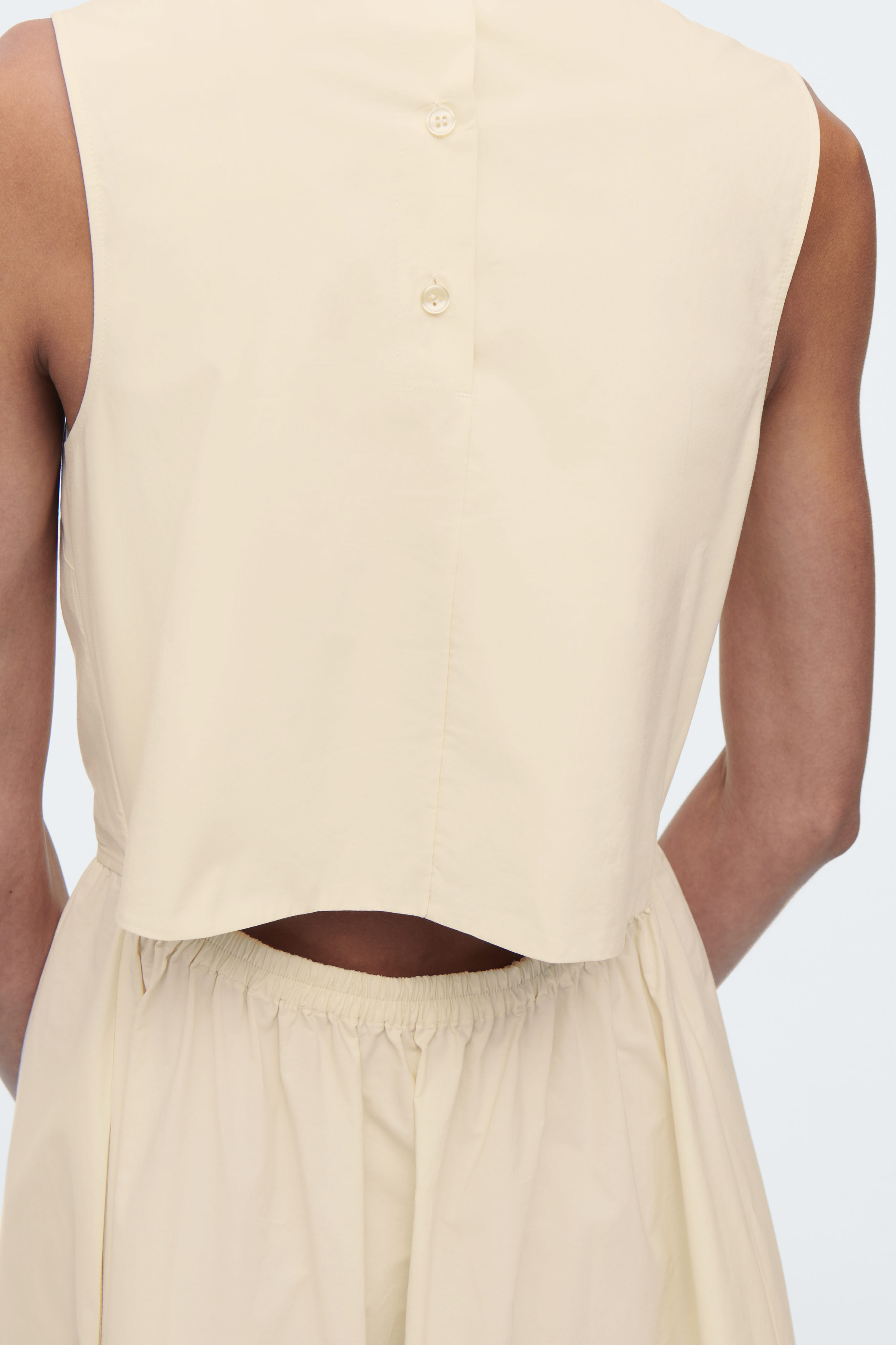 strapless open back dress SPINE OPEN BACK (MAXI DRESS)
