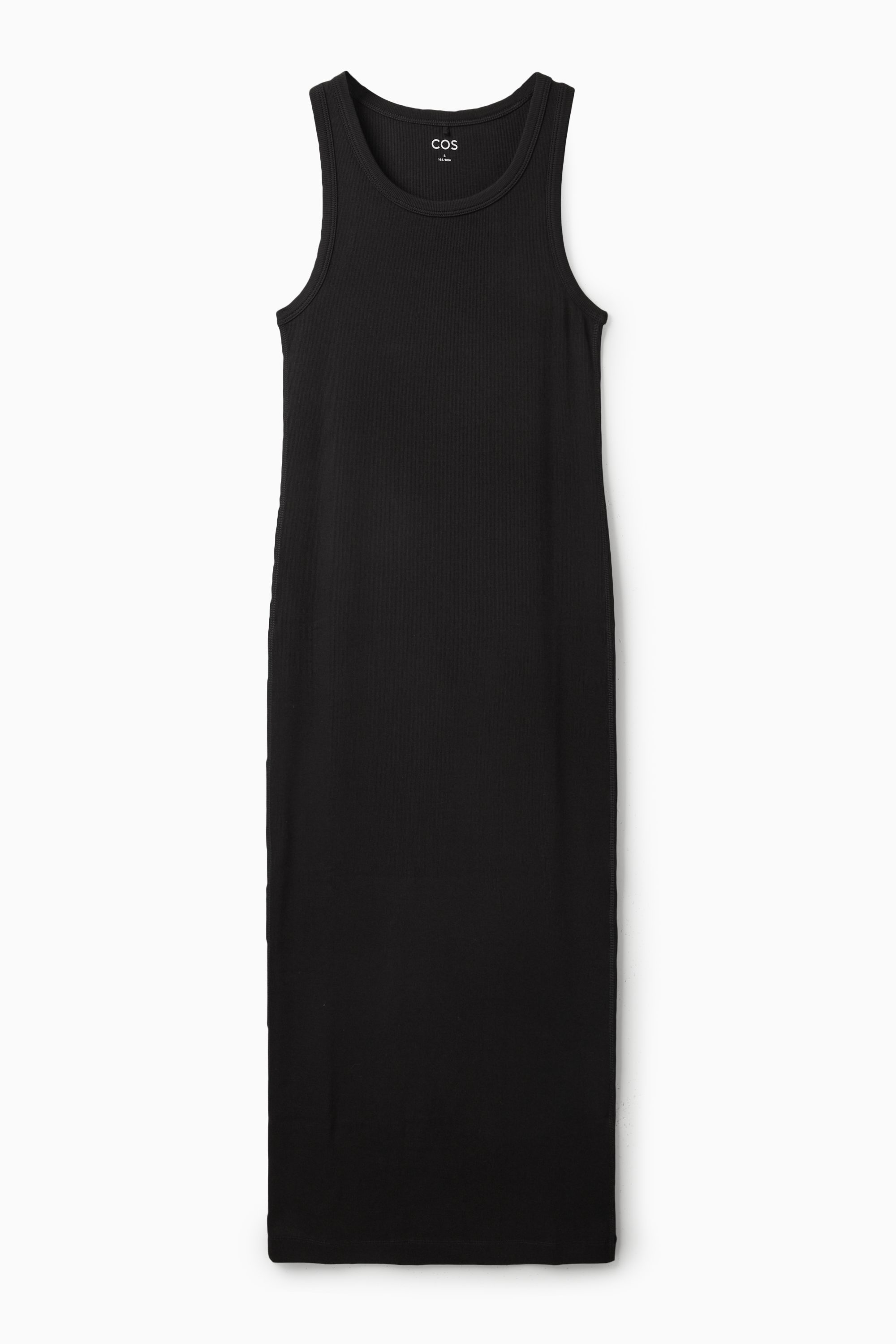 RIBBED TUBE DRESS - OFF-WHITE