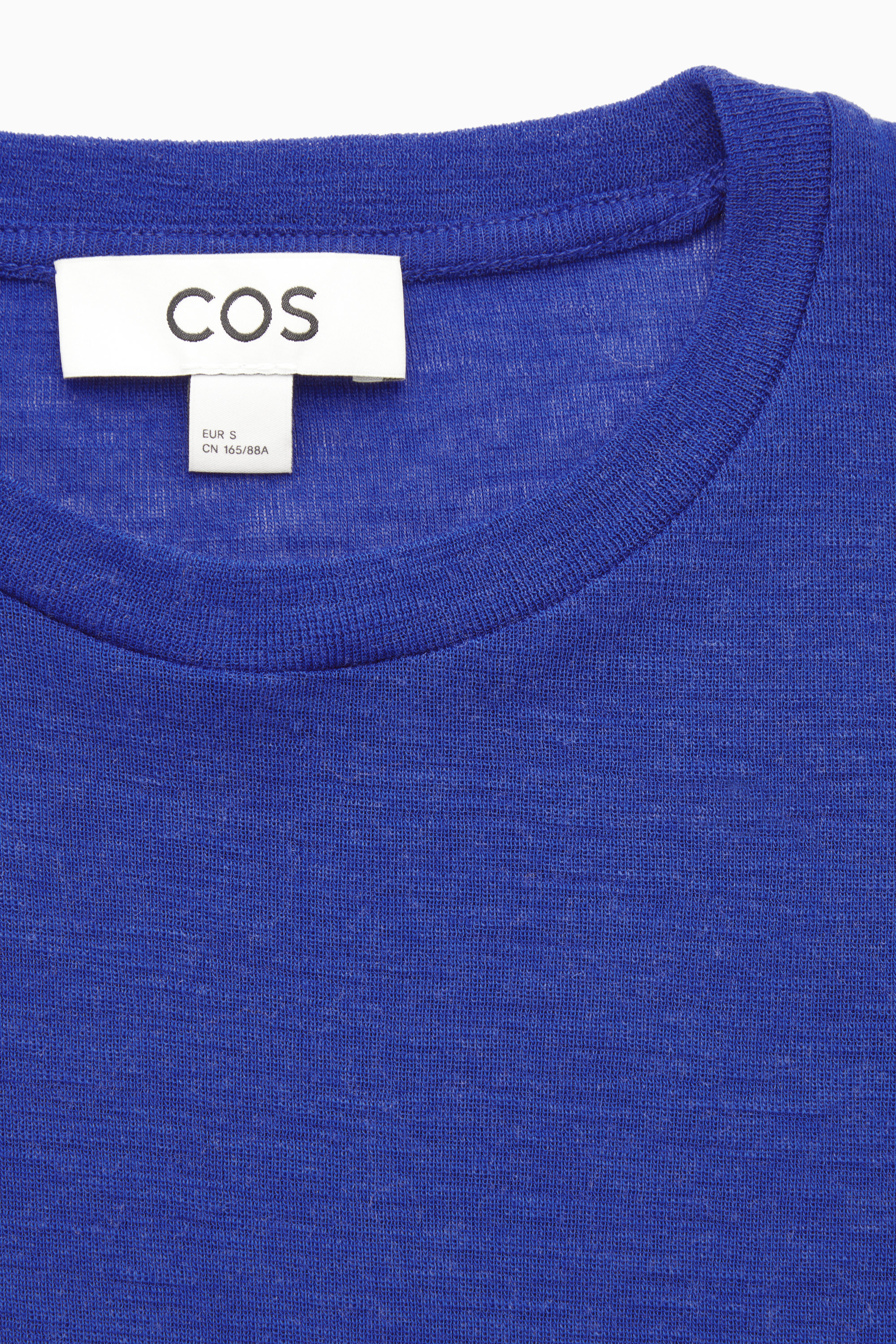 新品♦︎未使用 BANDEL BASIC CREW NECK KNIT Ⅳ(L) CREW-NECK MERINO WOOL TOP - BRIGHT BLUE | COS