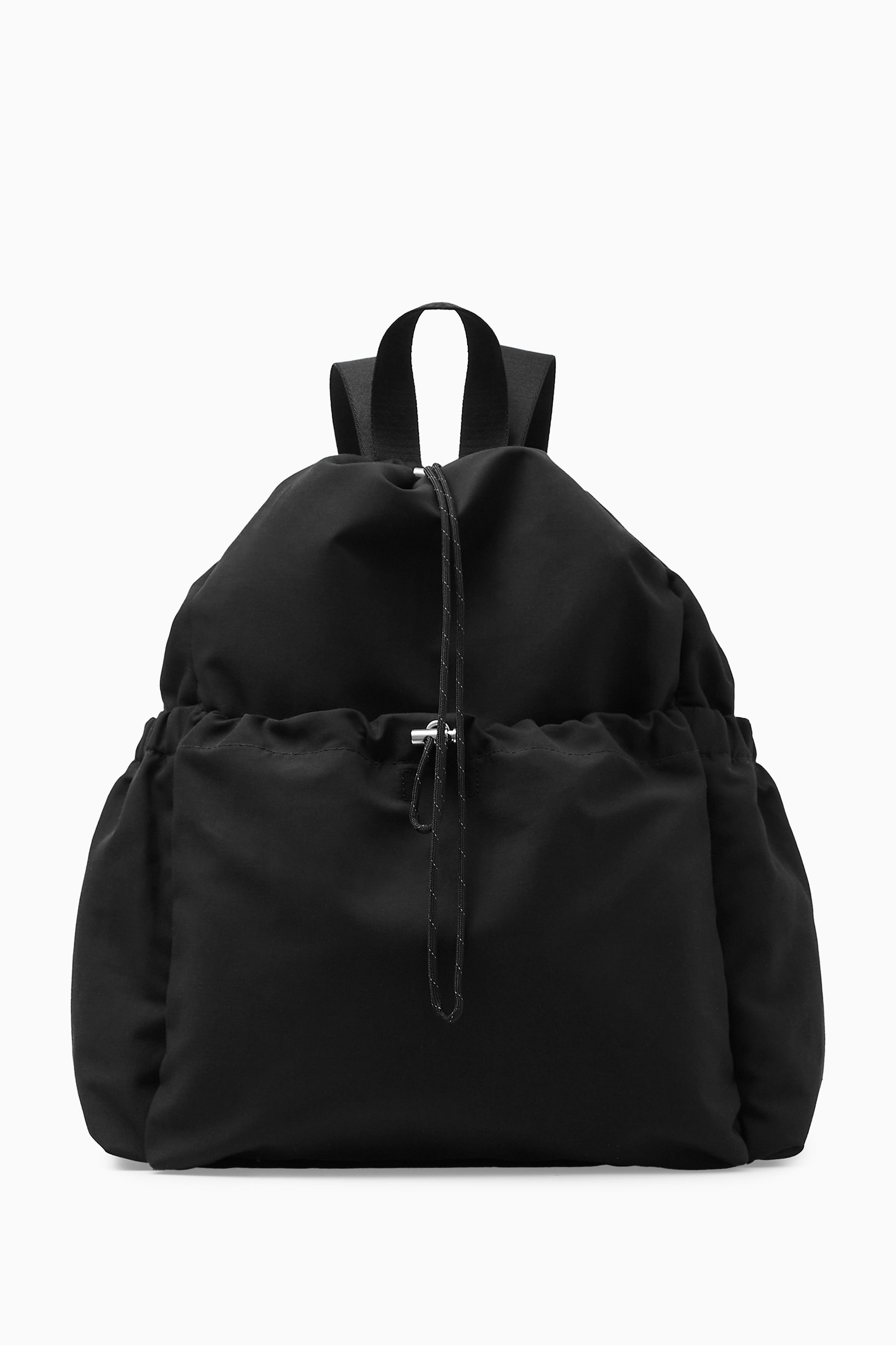 DRAWSTRING BACKPACK BLACK