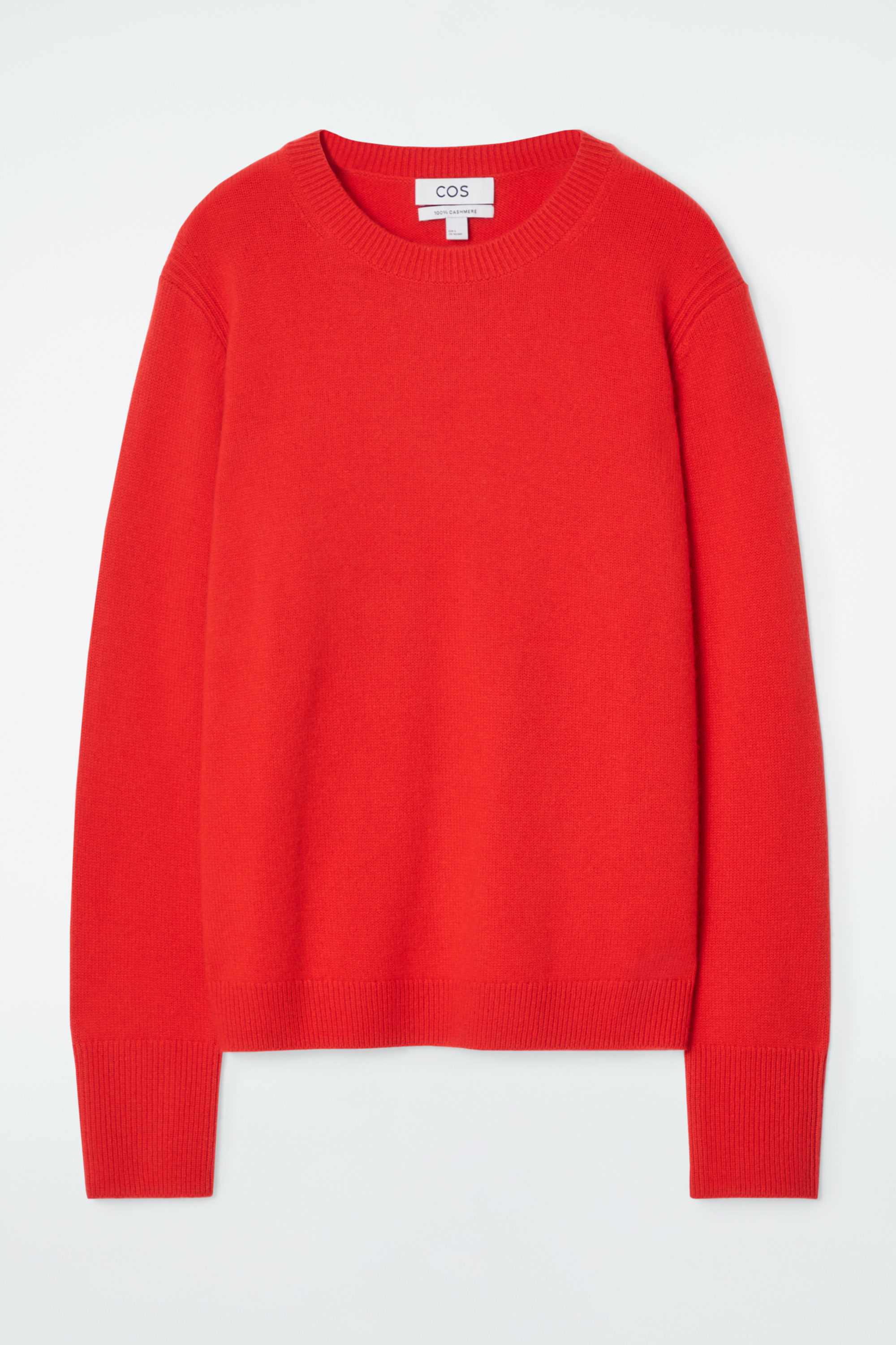 Damen Pullover Oversize Rote Strickpullover PULLOVER AUS KASCHMIR
