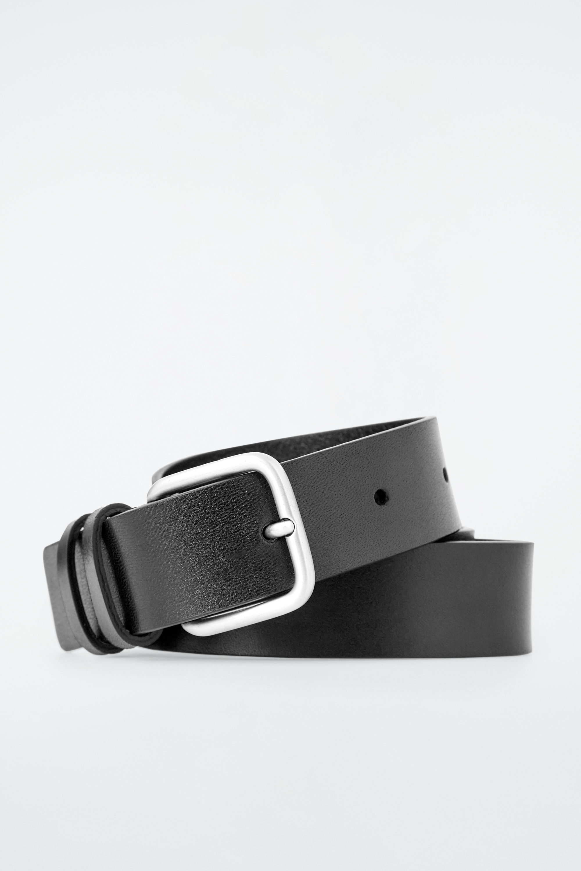 Leather belt Lucien Pellat Finet Black size 85 cm in Leather - 51904049