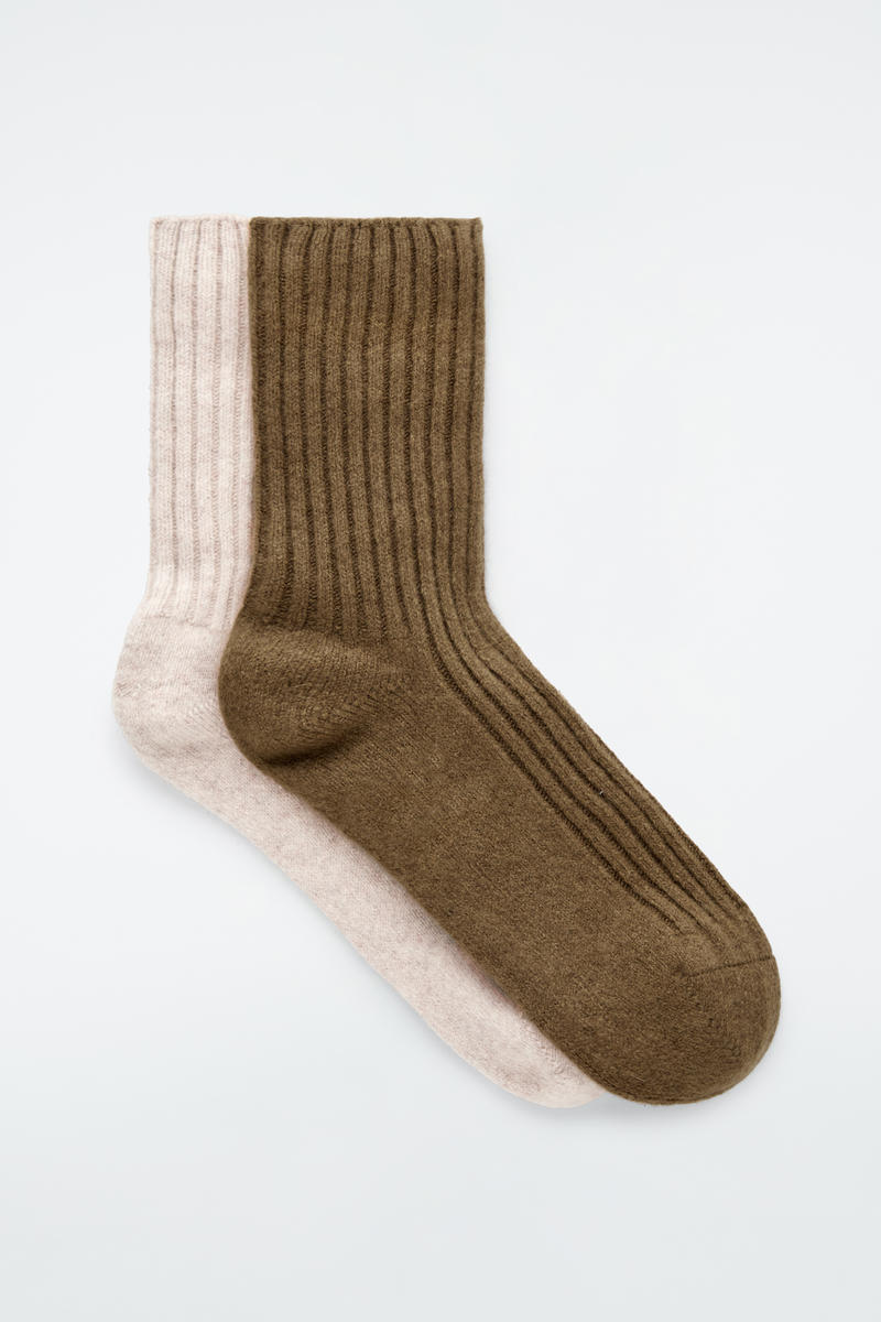 2-Pack Cashmere Socks Gift Set