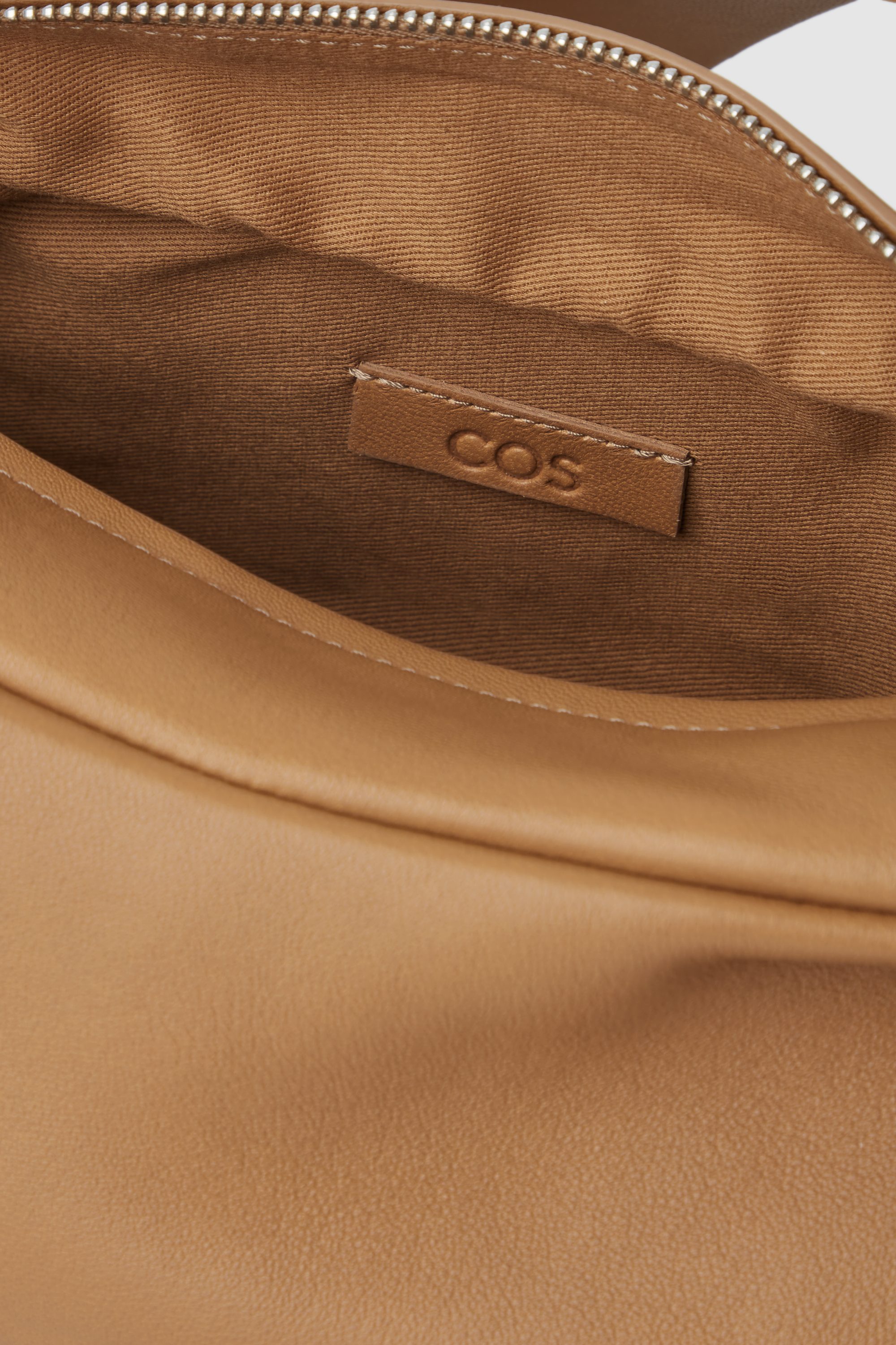 SWING CROSSBODY BAG - LEATHER - BEIGE