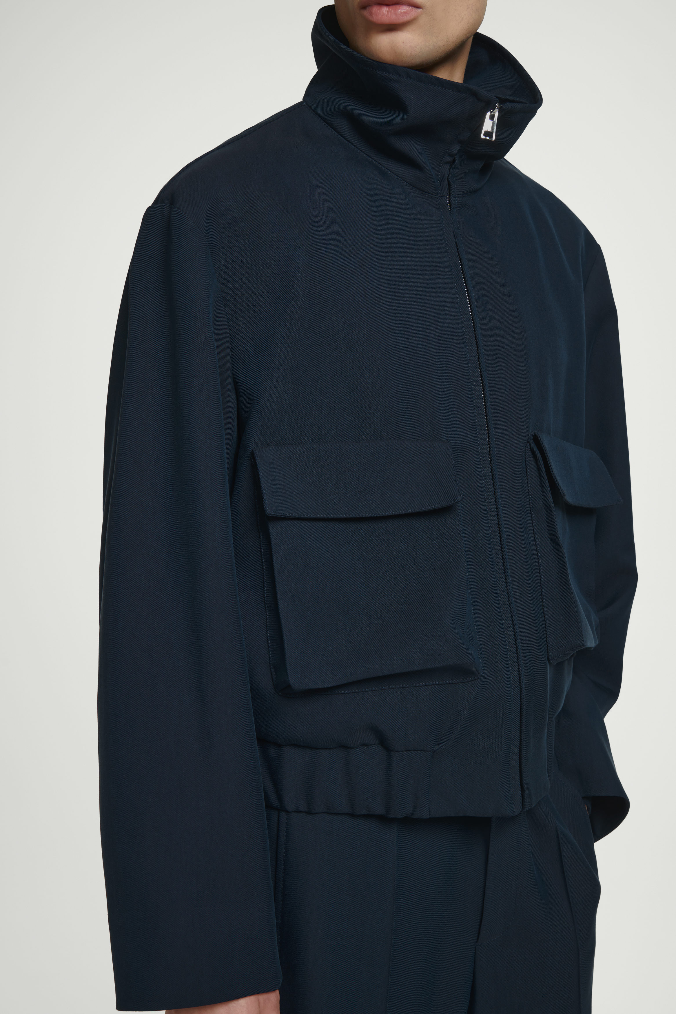 UTILITY BOMBER JACKET - MIDNIGHT | COS