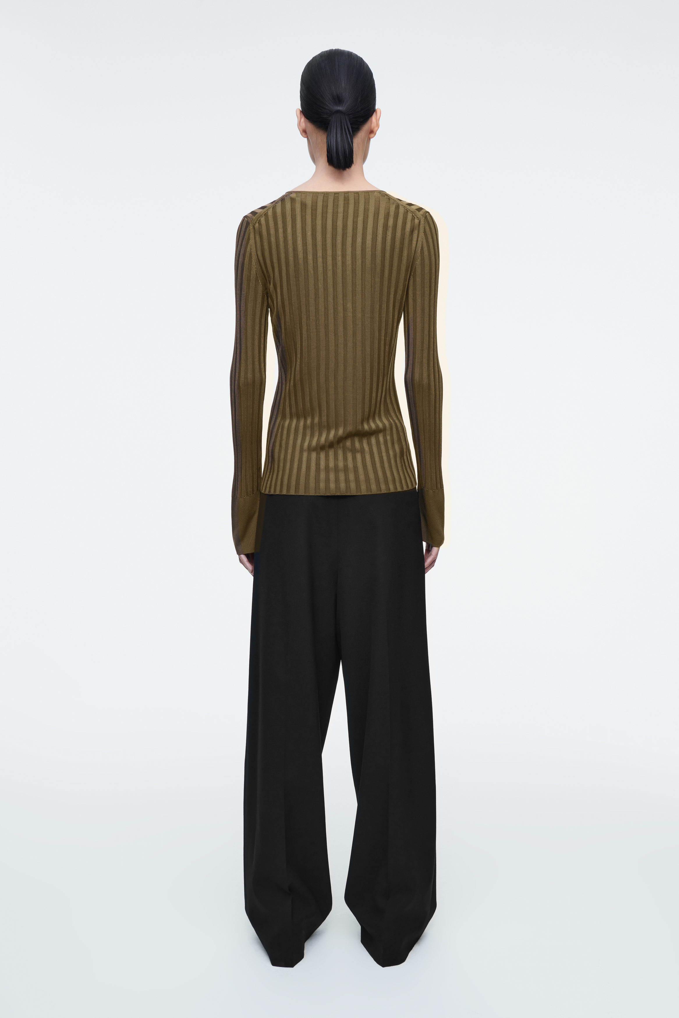 Rib Knit legg / BLACK – SHISHIKUI