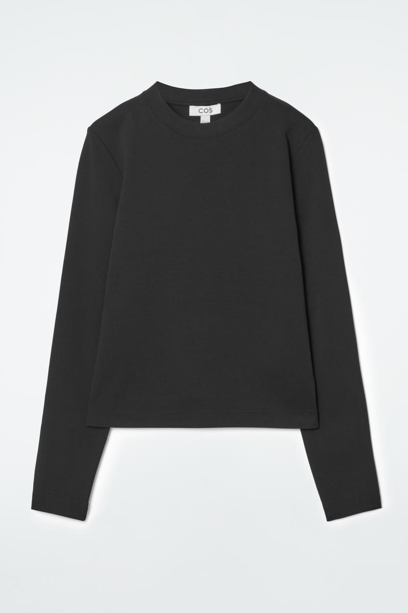 Clean Cut Regular Long-Sleeved T-Shirt