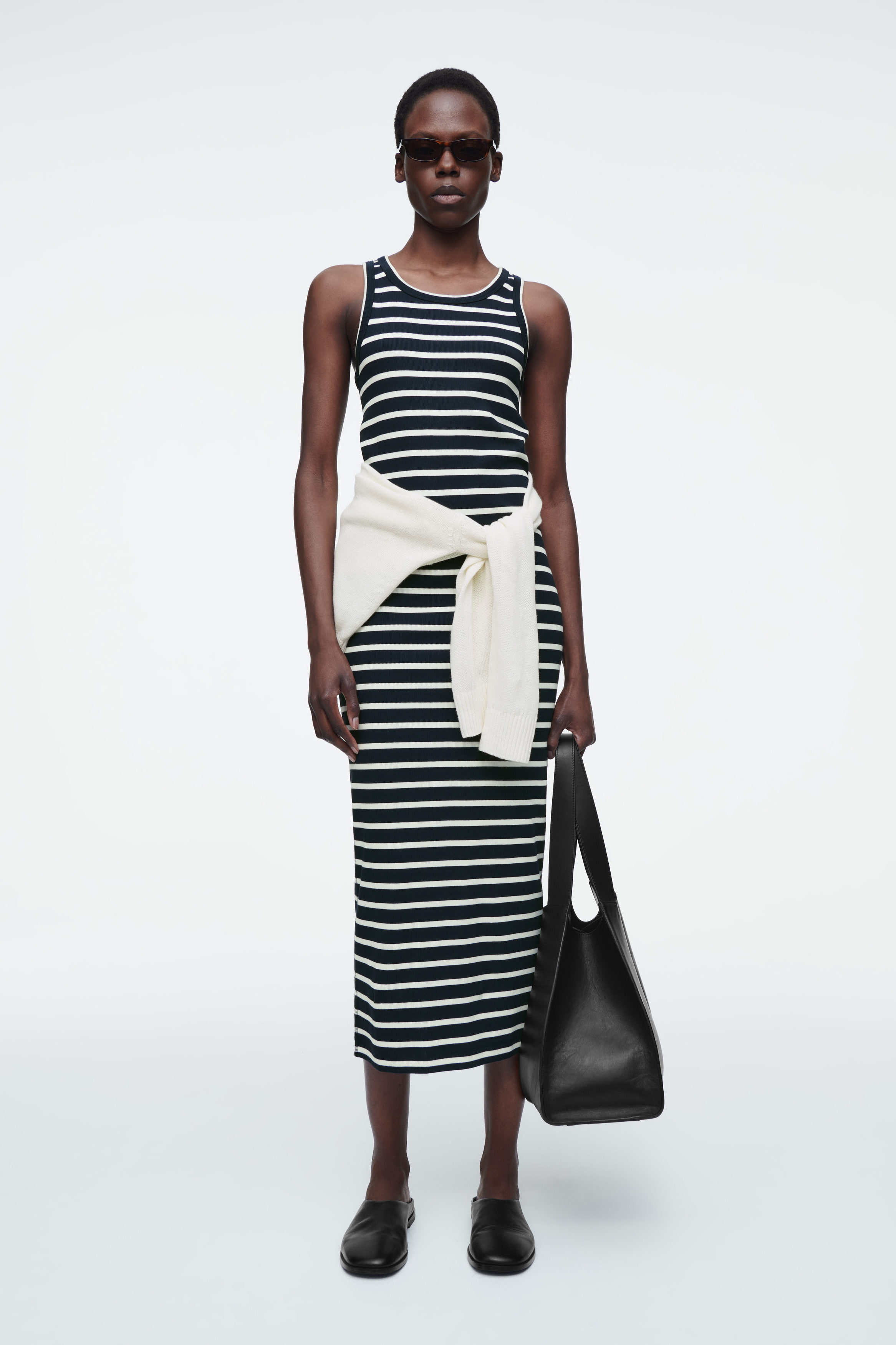 RIBBED TUBE DRESS