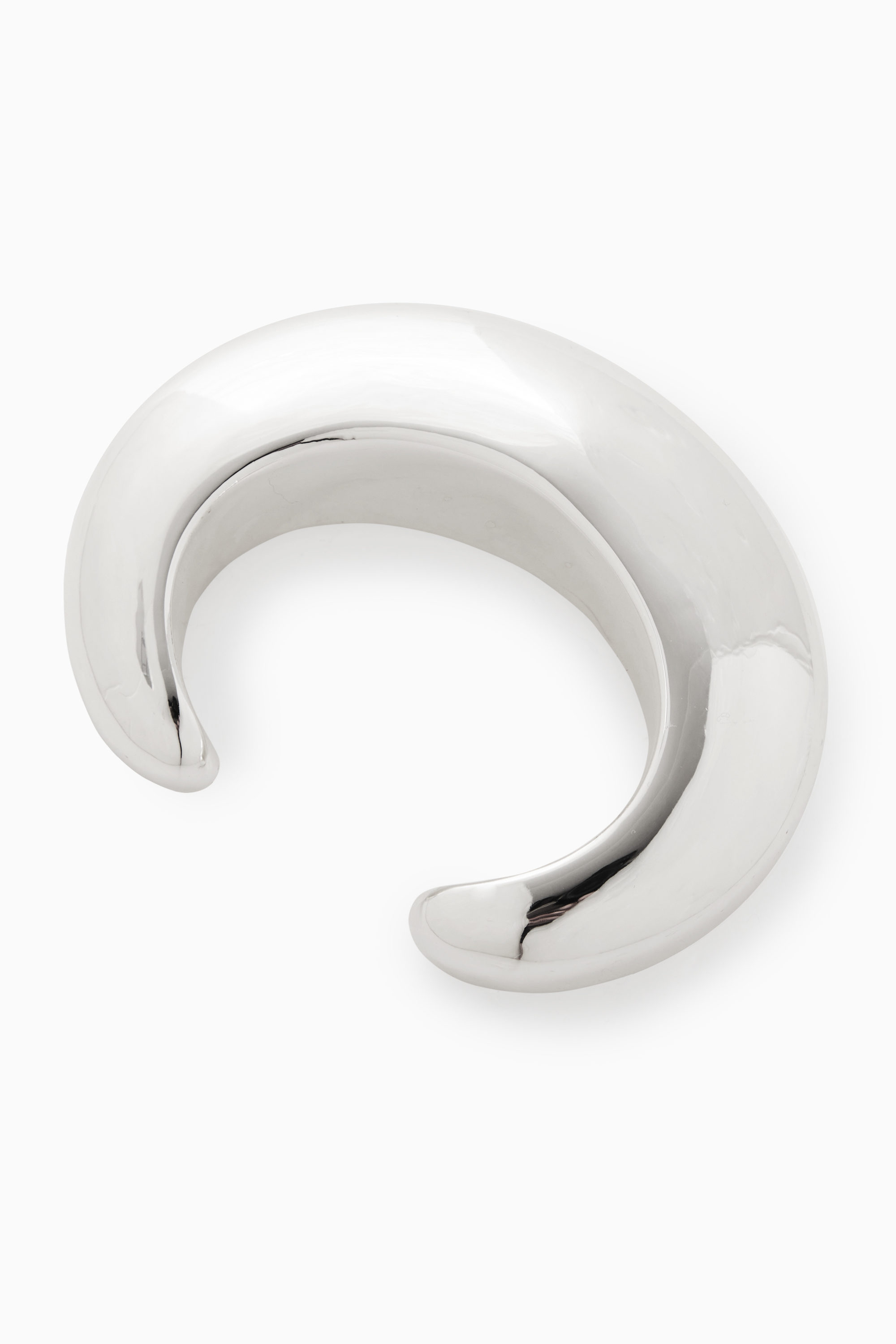 【L'Appartement】 で購入した bangle 925 Sterling Silver Plain Shiny Bright Bangle Bracelet Kada