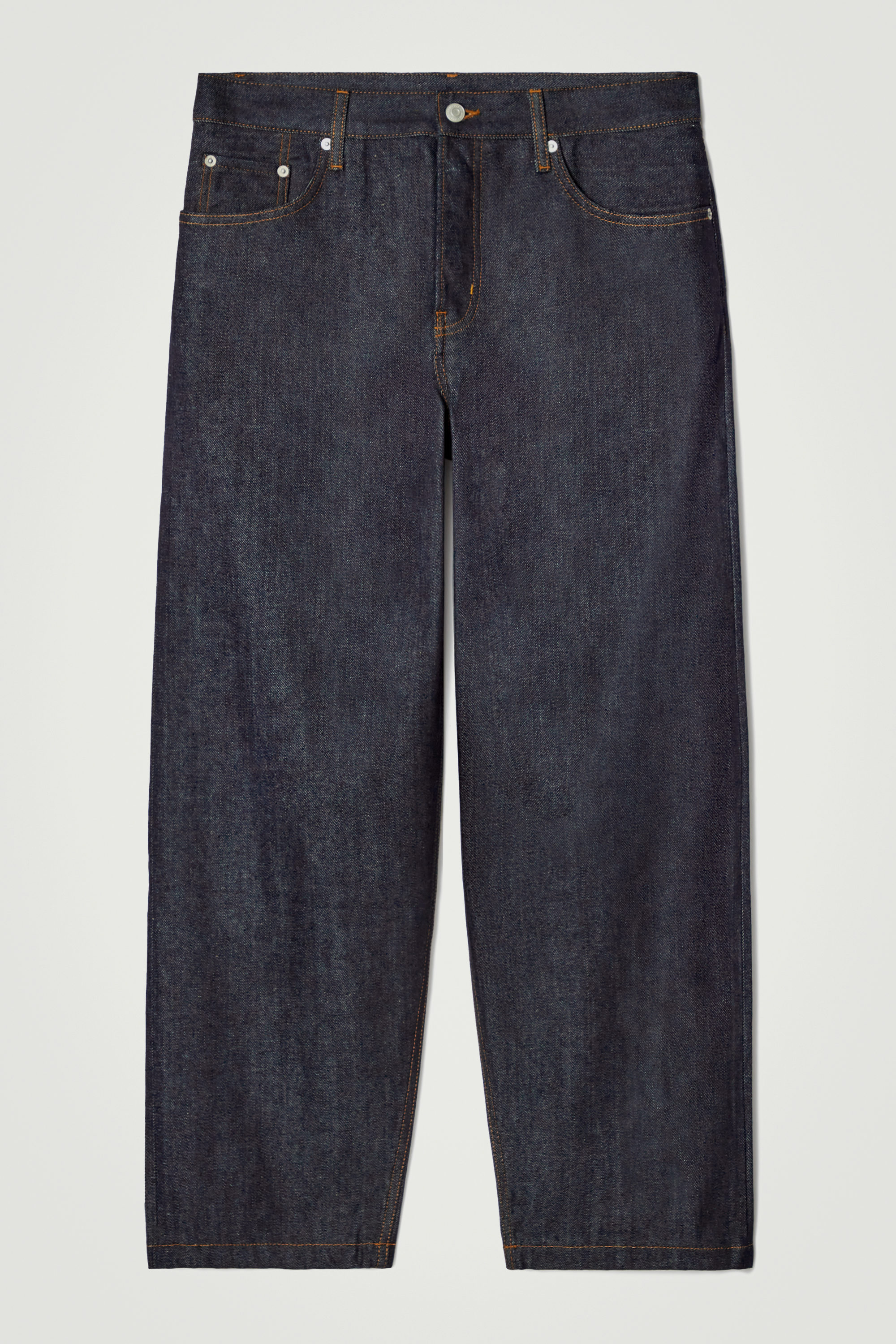 DOME STRAIGHT-LEG JEANS - BLACK | COS