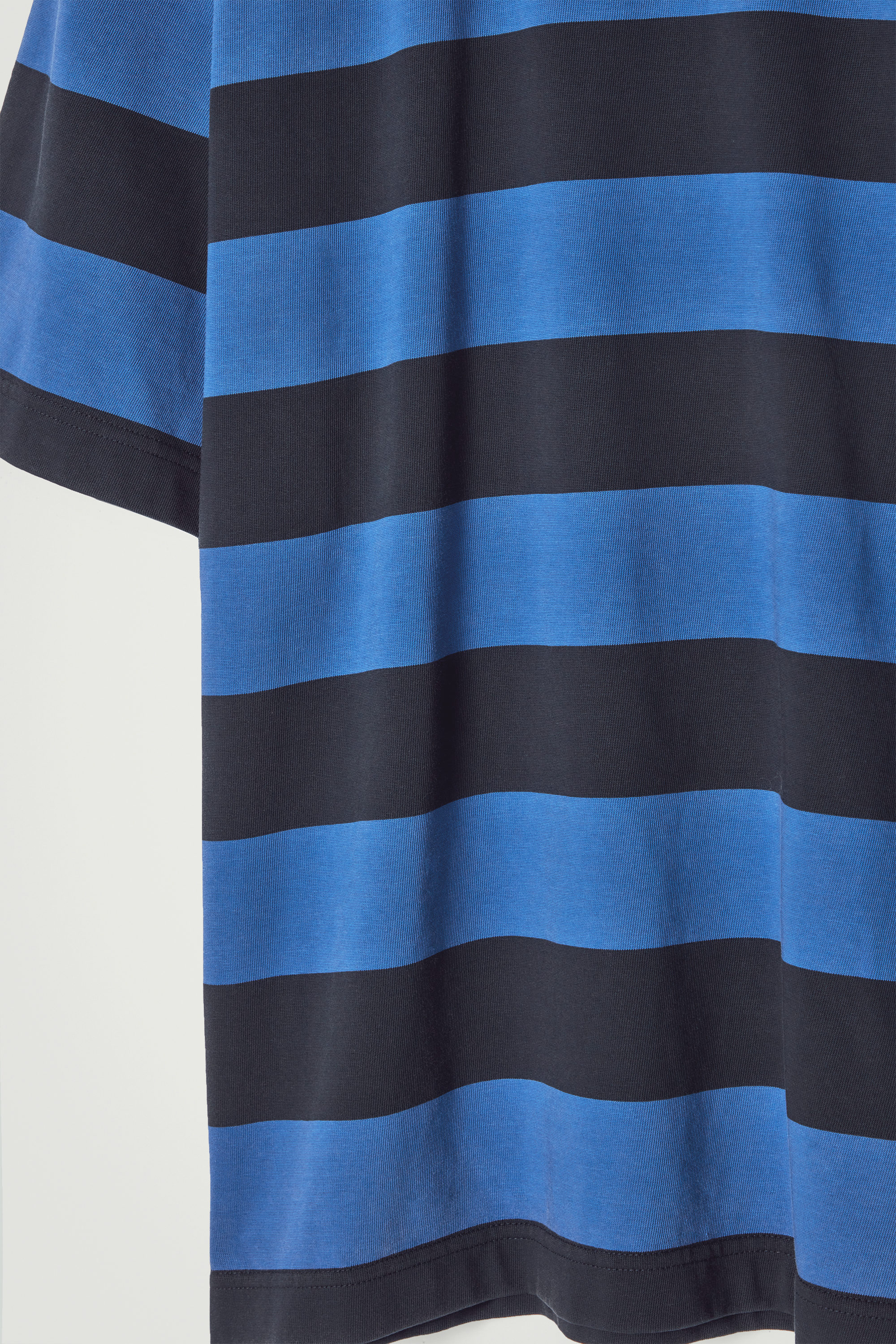 STRIPED TERRYCLOTH T-SHIRT - Light blue | ZARA United States