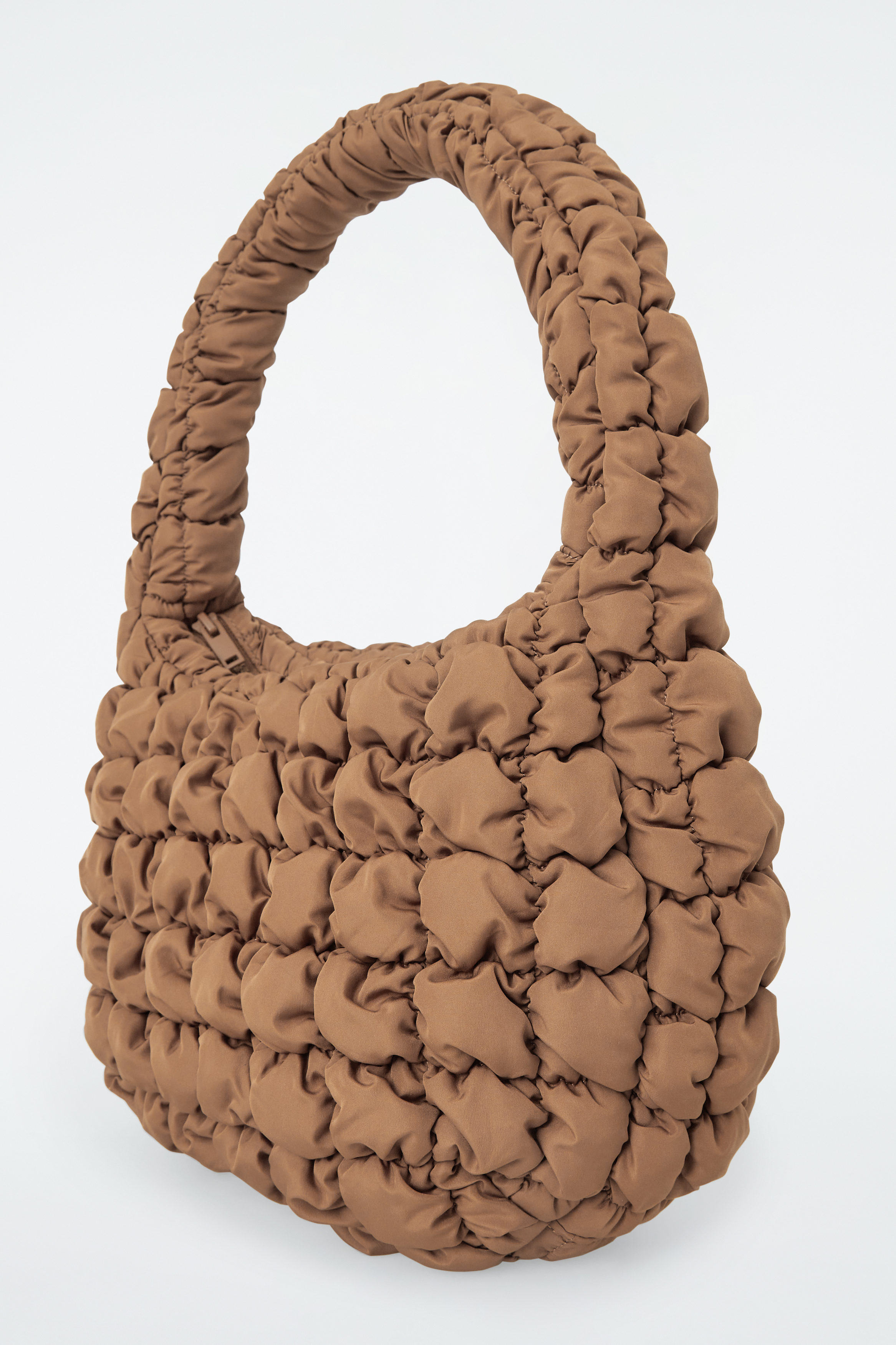 QUILTED MINI BAG - BRIGHT PINK | COS
