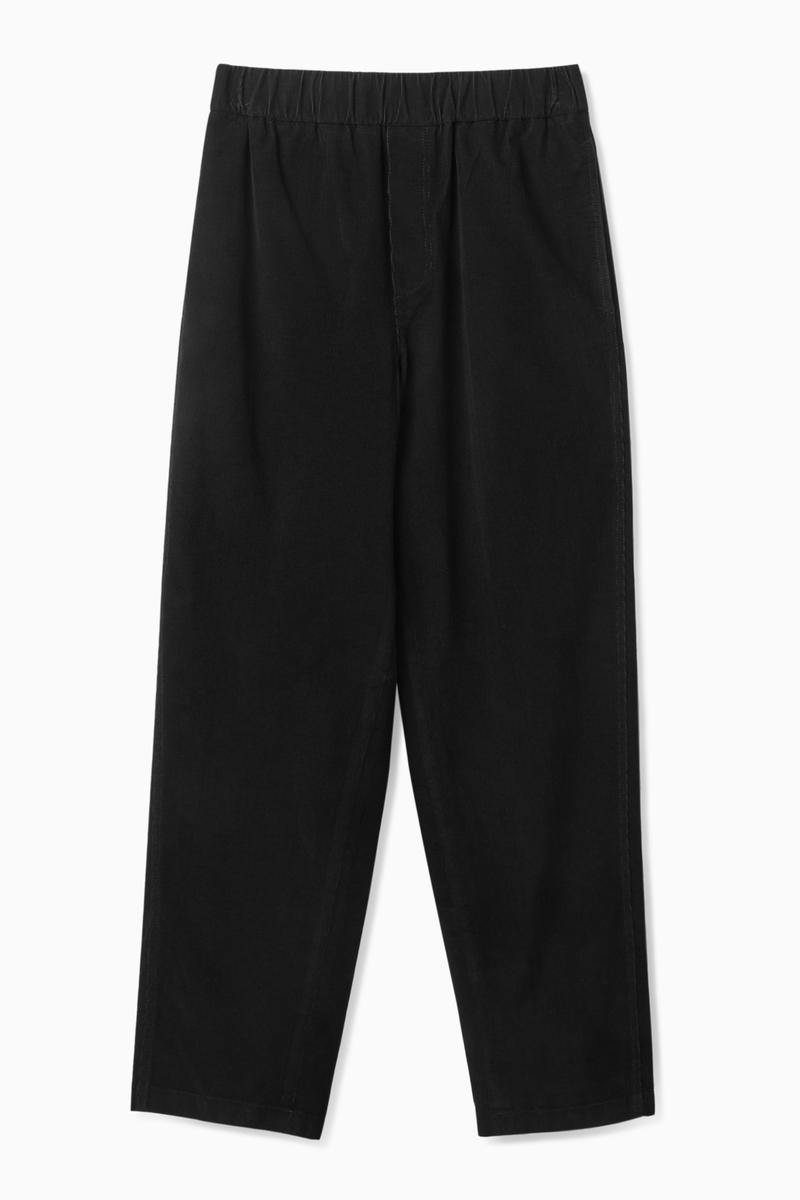 relaxed fit corduroy trousers