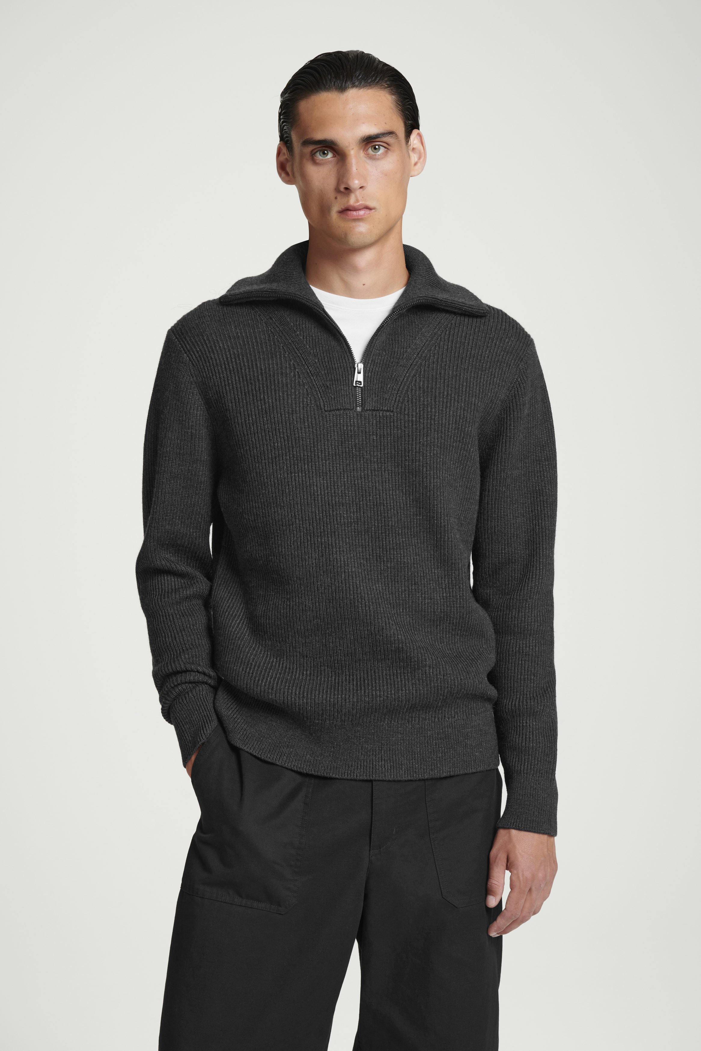 adidas Y-3 Wool Flannel Overshirt - Grey | adidas Deutschland