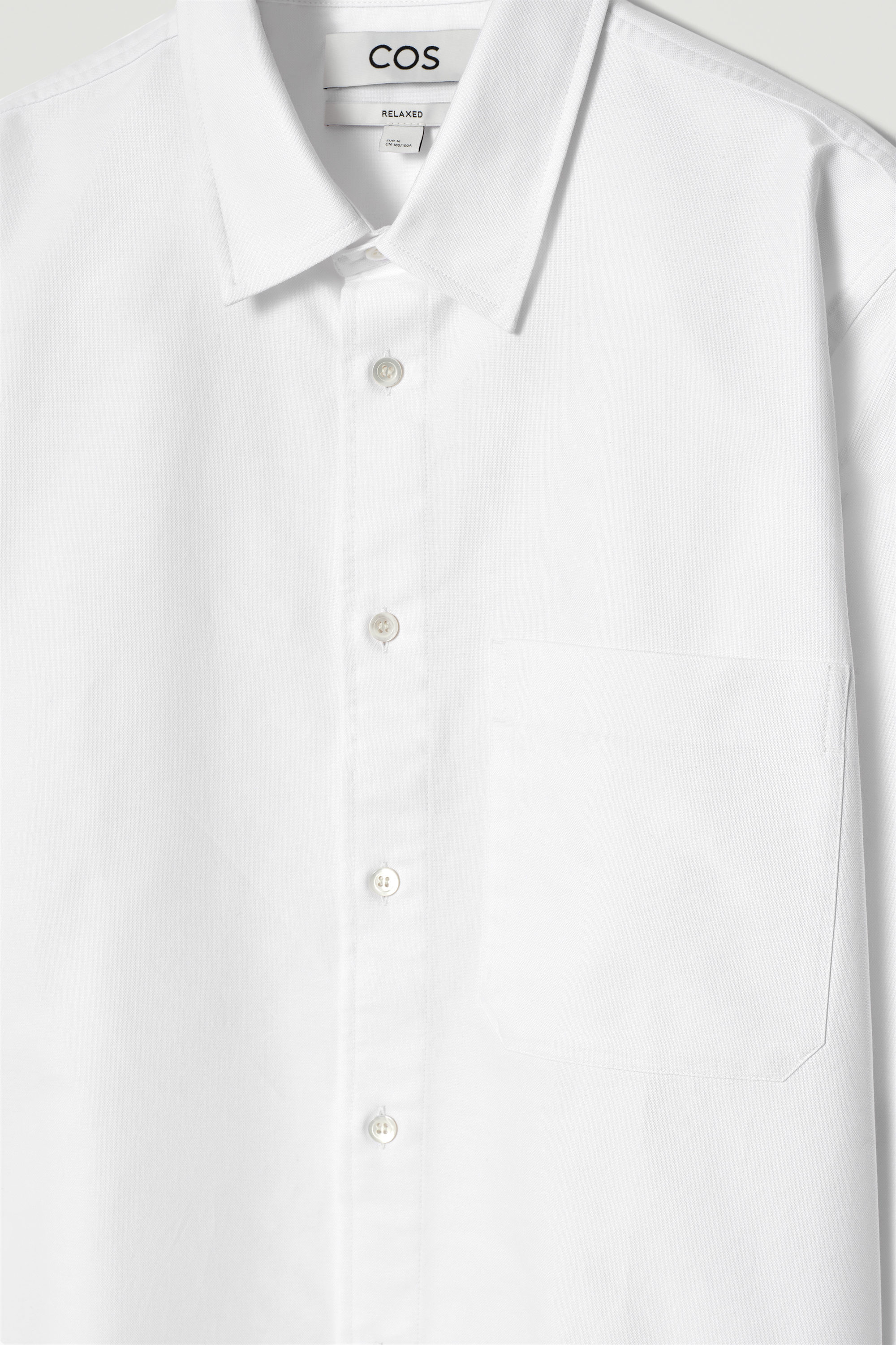 【COSYHARU】Basic semi-overfit oxford shirt WIDE OVERSIZED COTTON OXFORD SHIRT