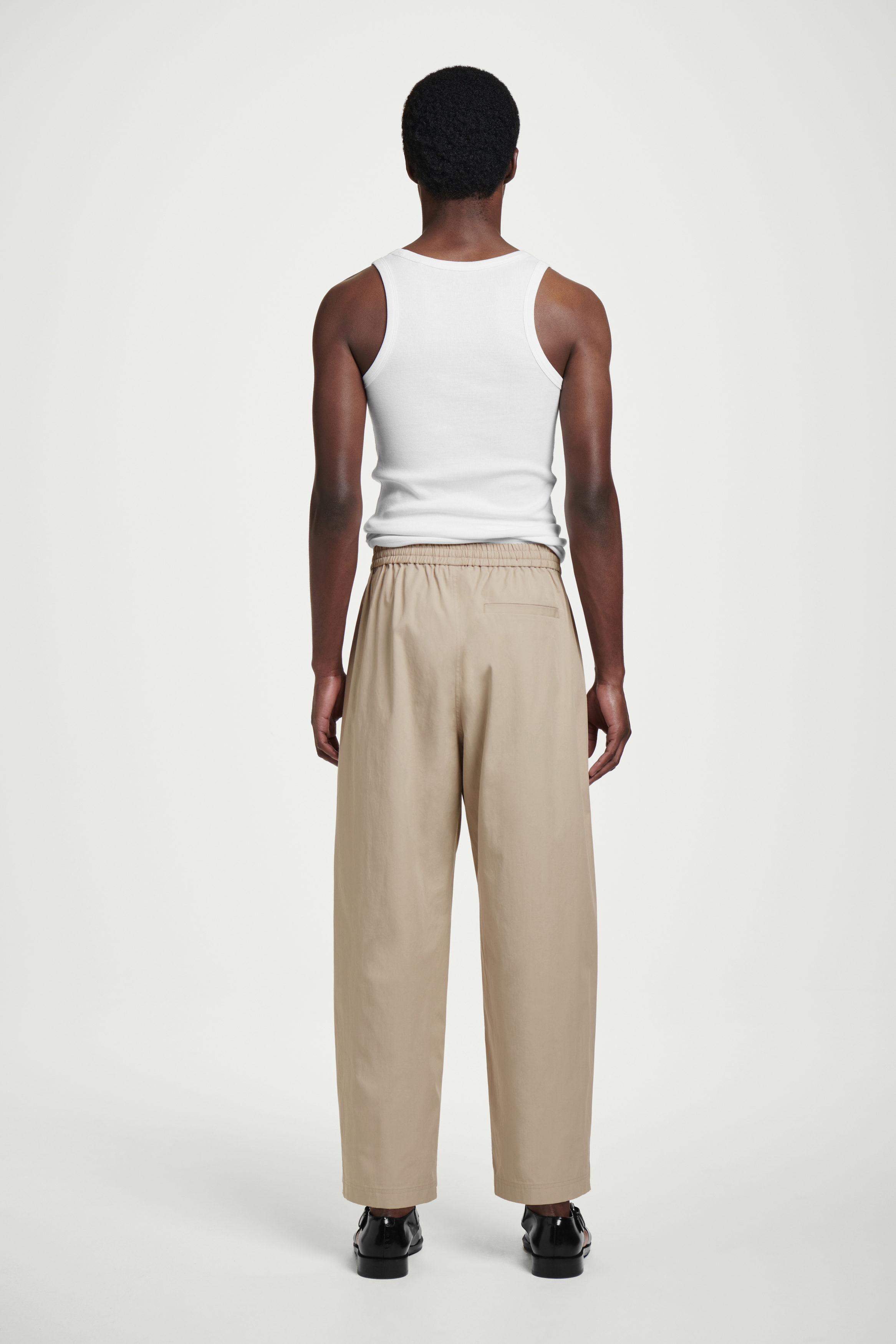 【THE MOZZ】Ted Wide Slacks Wide Leg Hacci Pants | Chelsea & Theodore