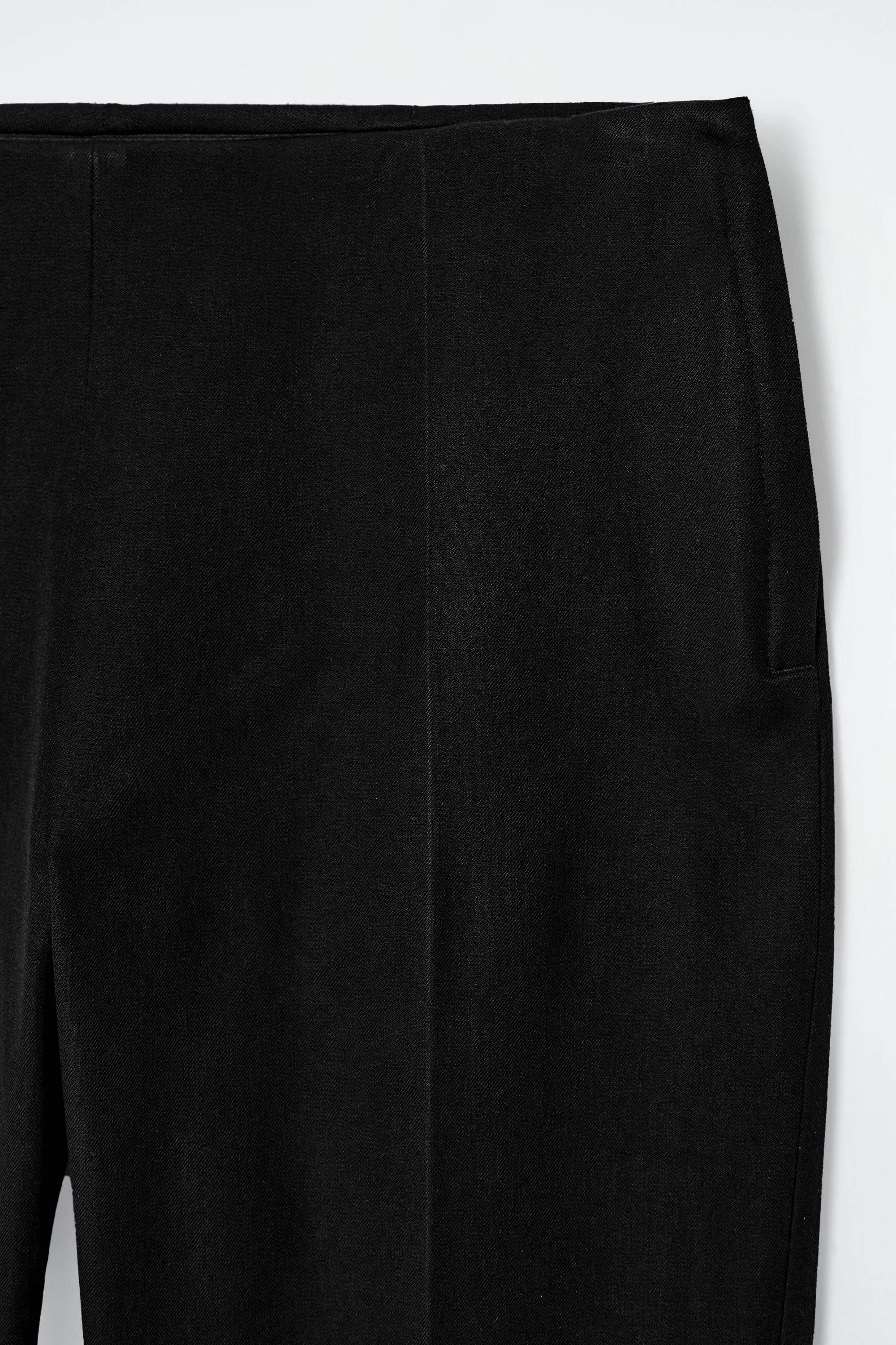 CAPRI RIB PANTS ブラック　1サイズ ASOS DESIGN ribbed capri pants in black | ASOS