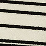 white / black / striped