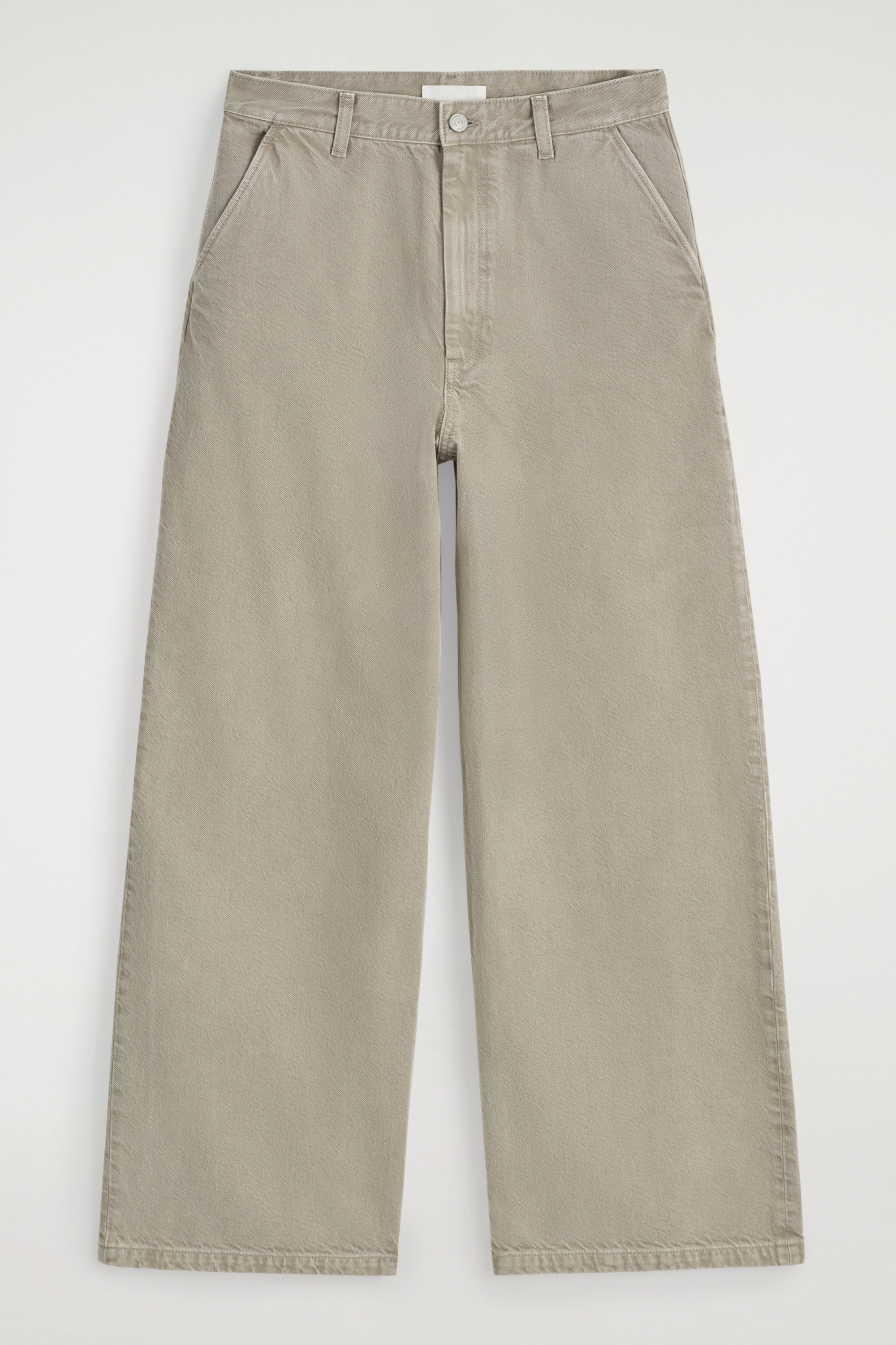 在庫処分 激安 WIDE-LEG COS | GRAY - PANTS DENIM パンツ