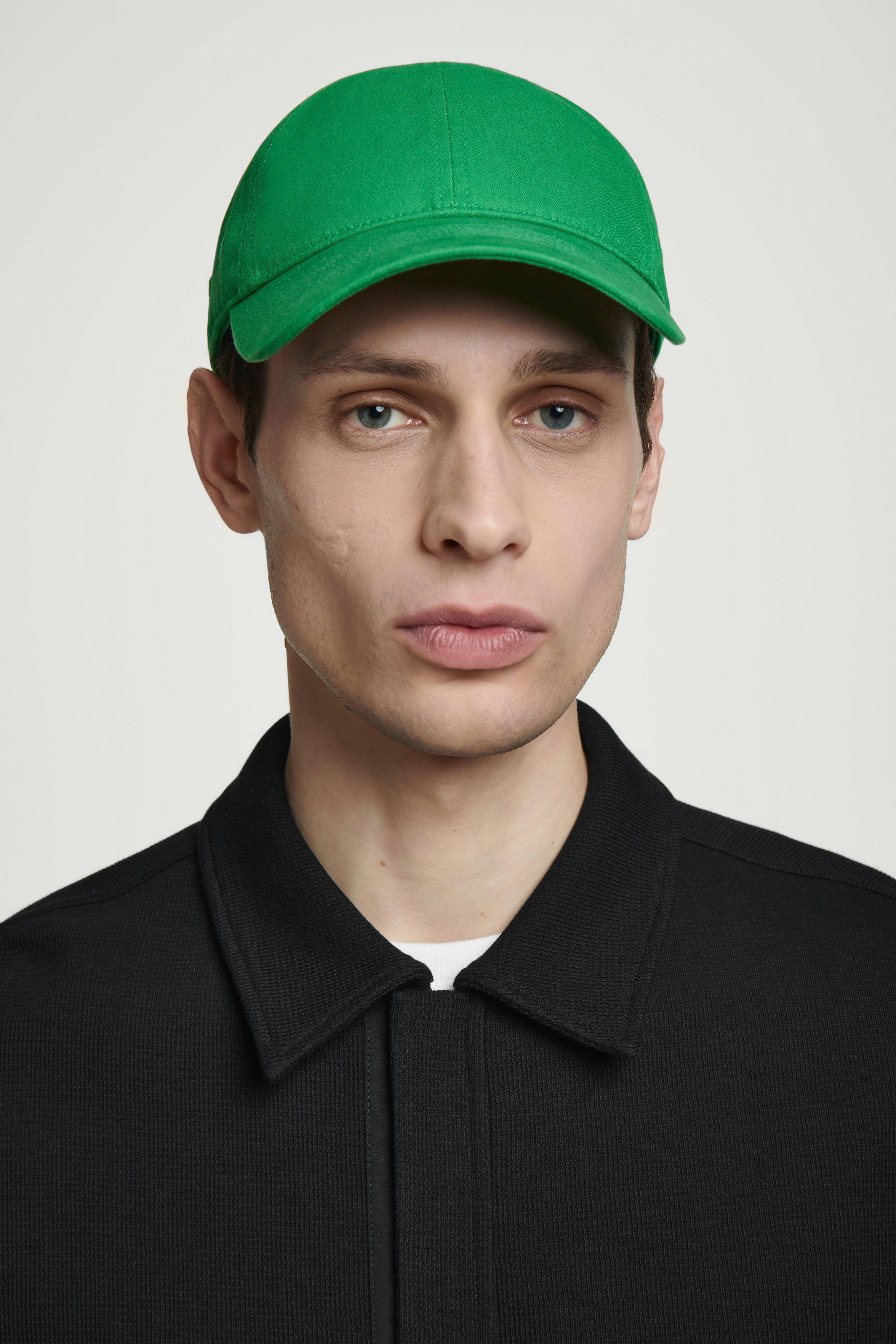 HELLO■S Logo Cotton Relaxed Fit 6Panel Cap_Deep Green Adidas Womens Originals Relaxed Mini Logo Baseball Cap