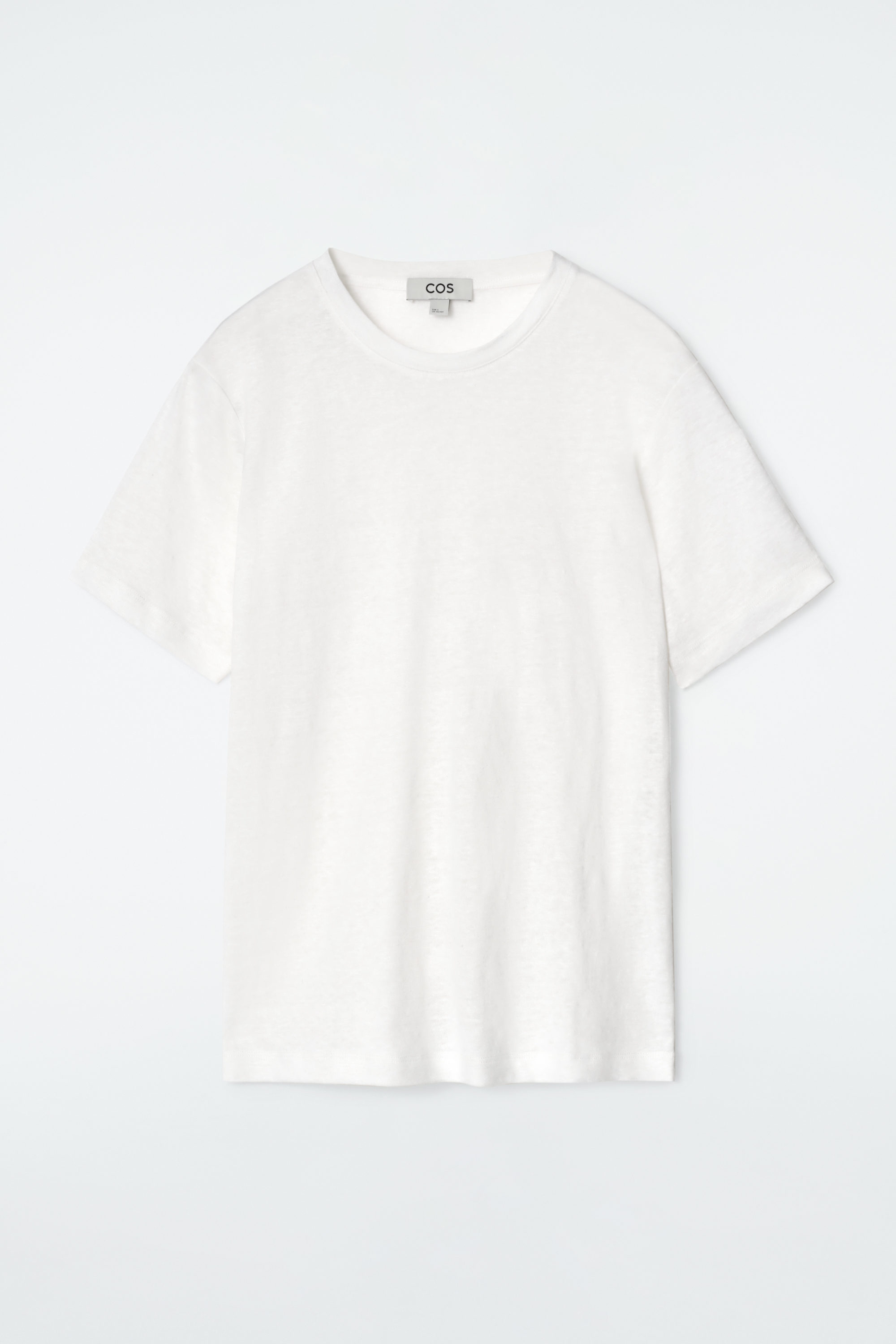 【argue】 LINEN COTTON OverTSHIRTS Tシャツ 新品 Loose linen long sleeved shirt - GOTS/Vegan - Light feather