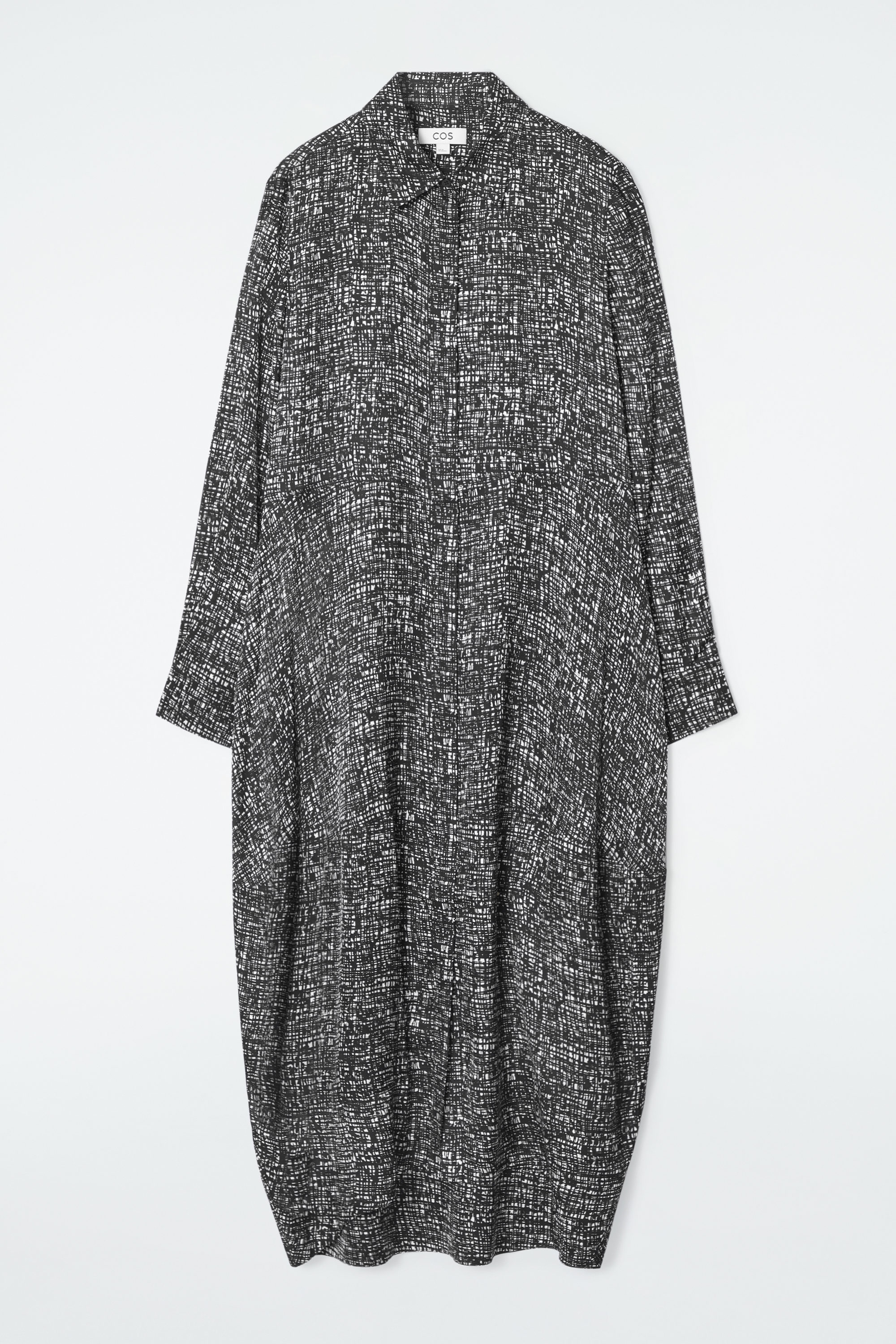 Shop Flannel check high-low shirt dress | eShakti
