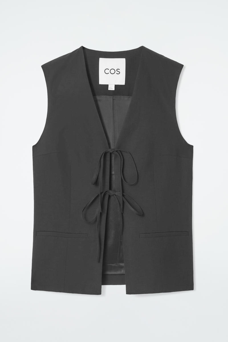 Tie-Front Waistcoat