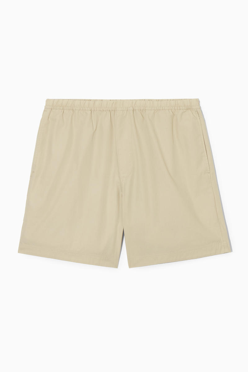 Elasticated Poplin Shorts