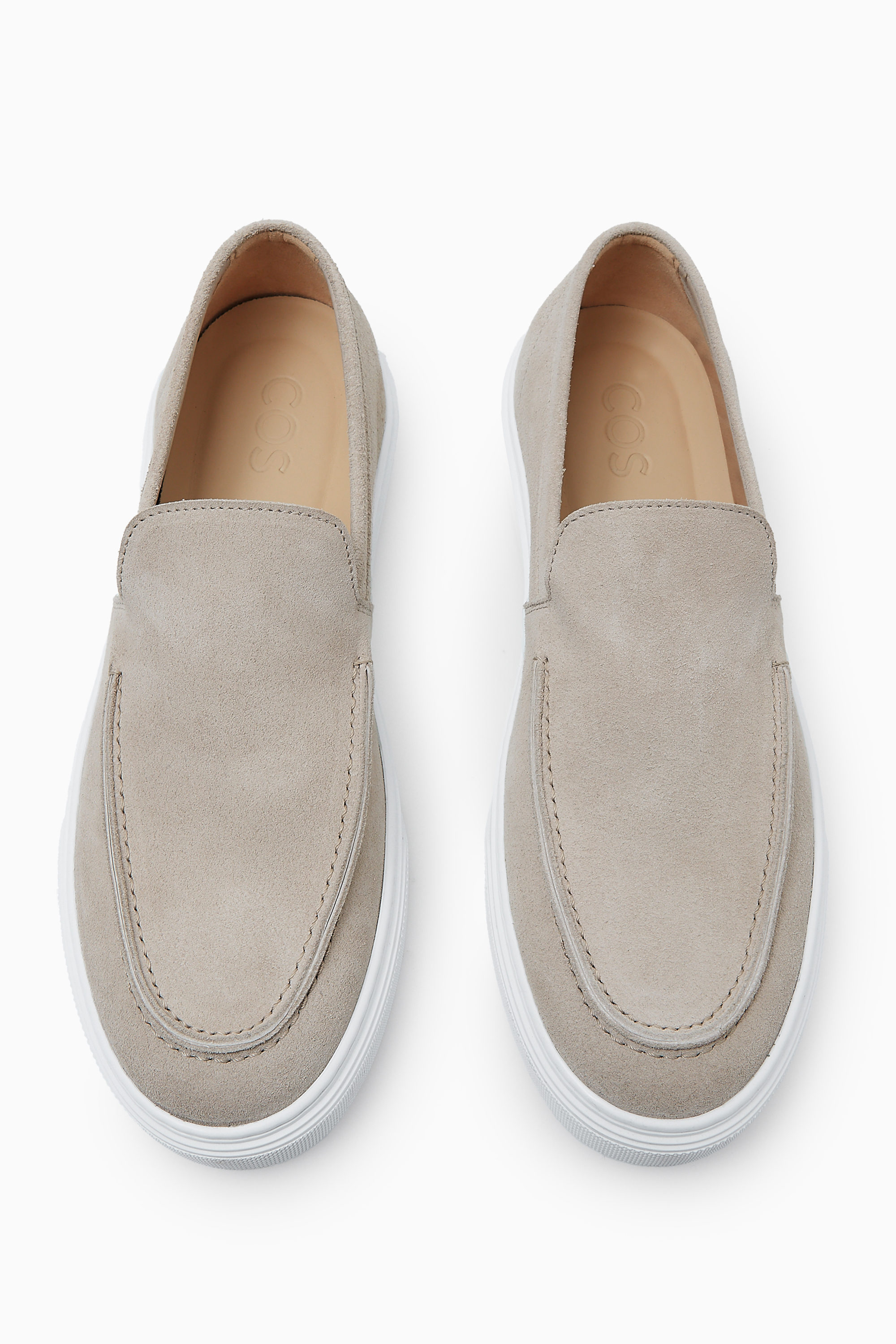 【IONSEOUL】Sand Suede Loafers 5FM0105 SUEDE LOAFERS - SAND BEIGE | COS