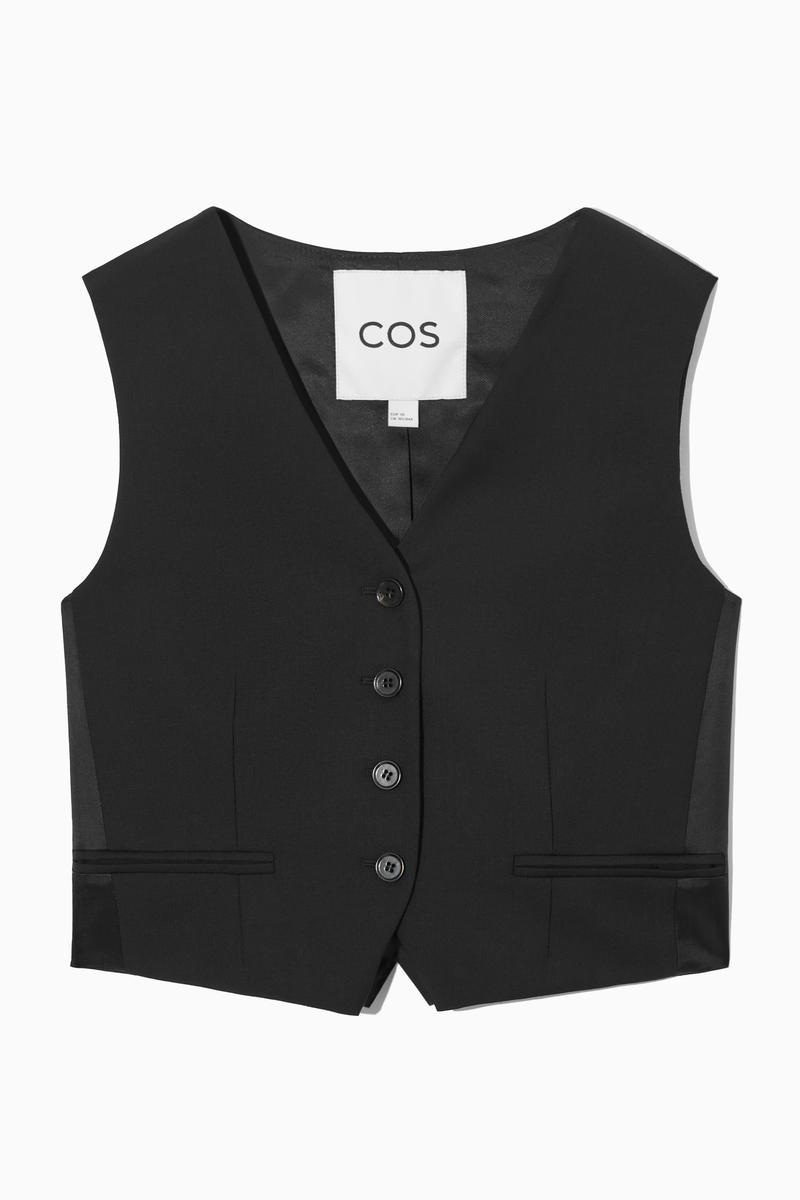 Belted Wool Waistcoat
