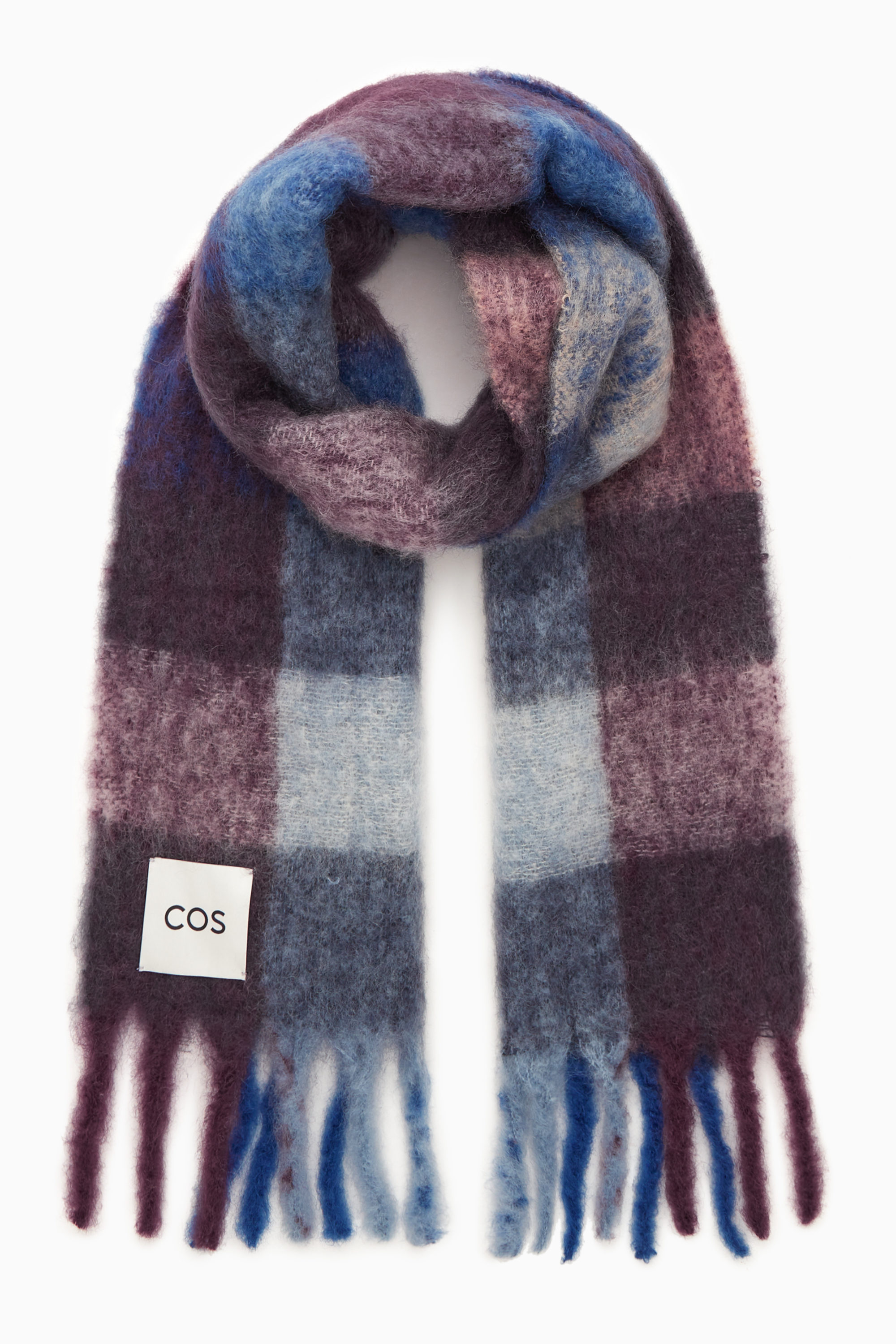 ウィッグ・エクステ SCARF HAT (M) / Checked-Navy 最適な価格 スカーフハット(M) – BAREN（バレン） ウィッグ