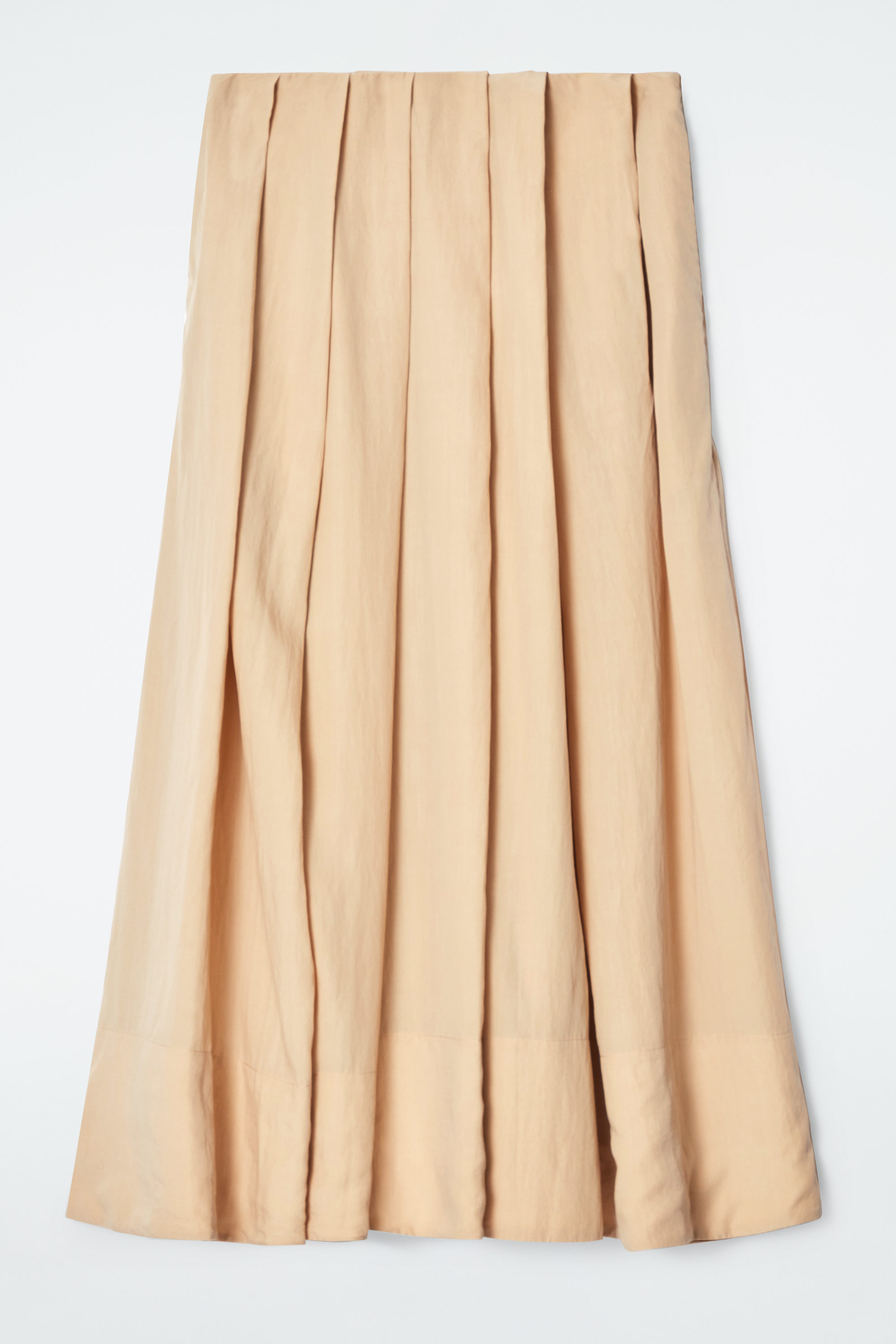 ワンピース Pleated skirt beige 06401-