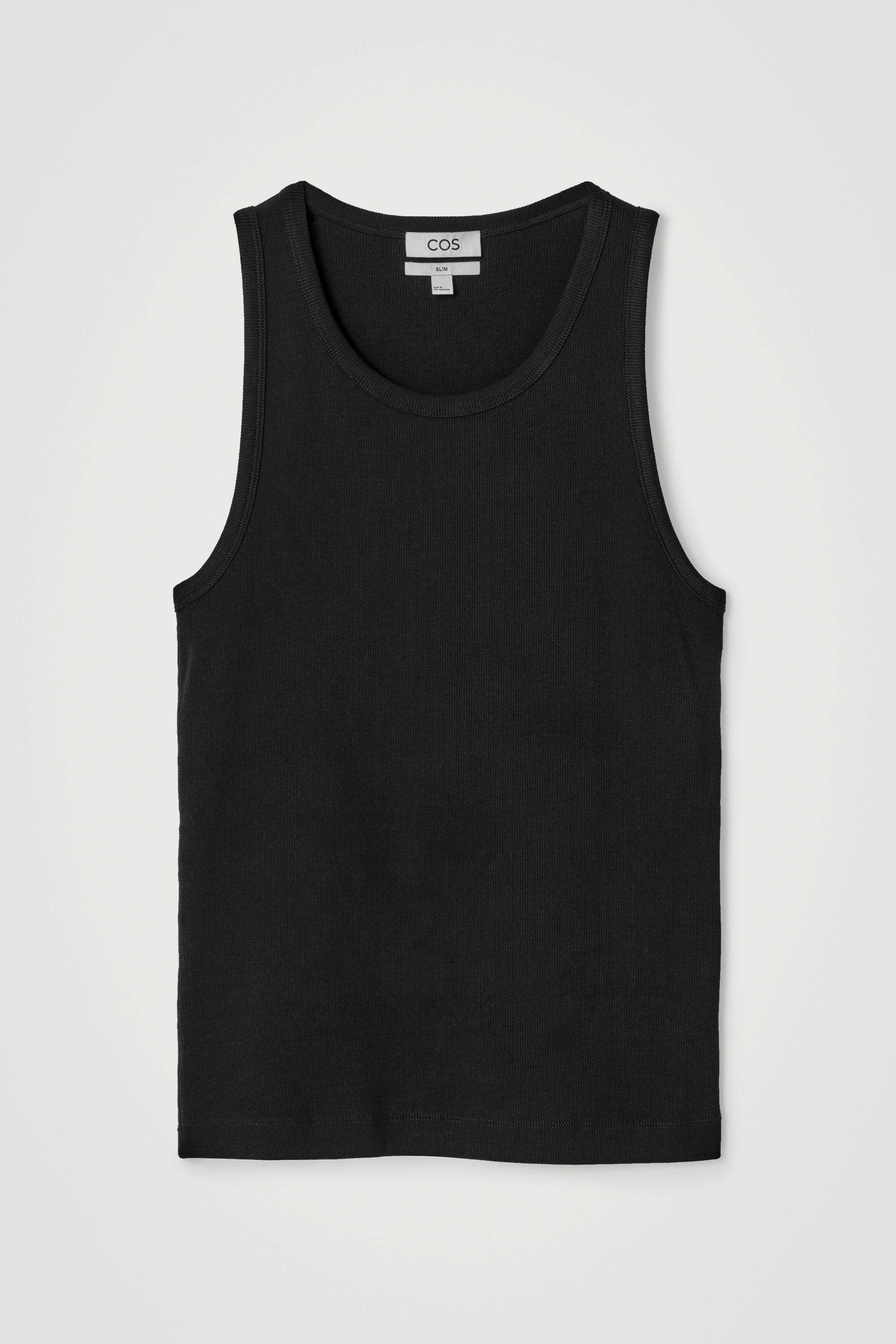 専用W Face Tank Top (black) Iconic Ribbed Cotton Tank Top – Merz b. Schwanen