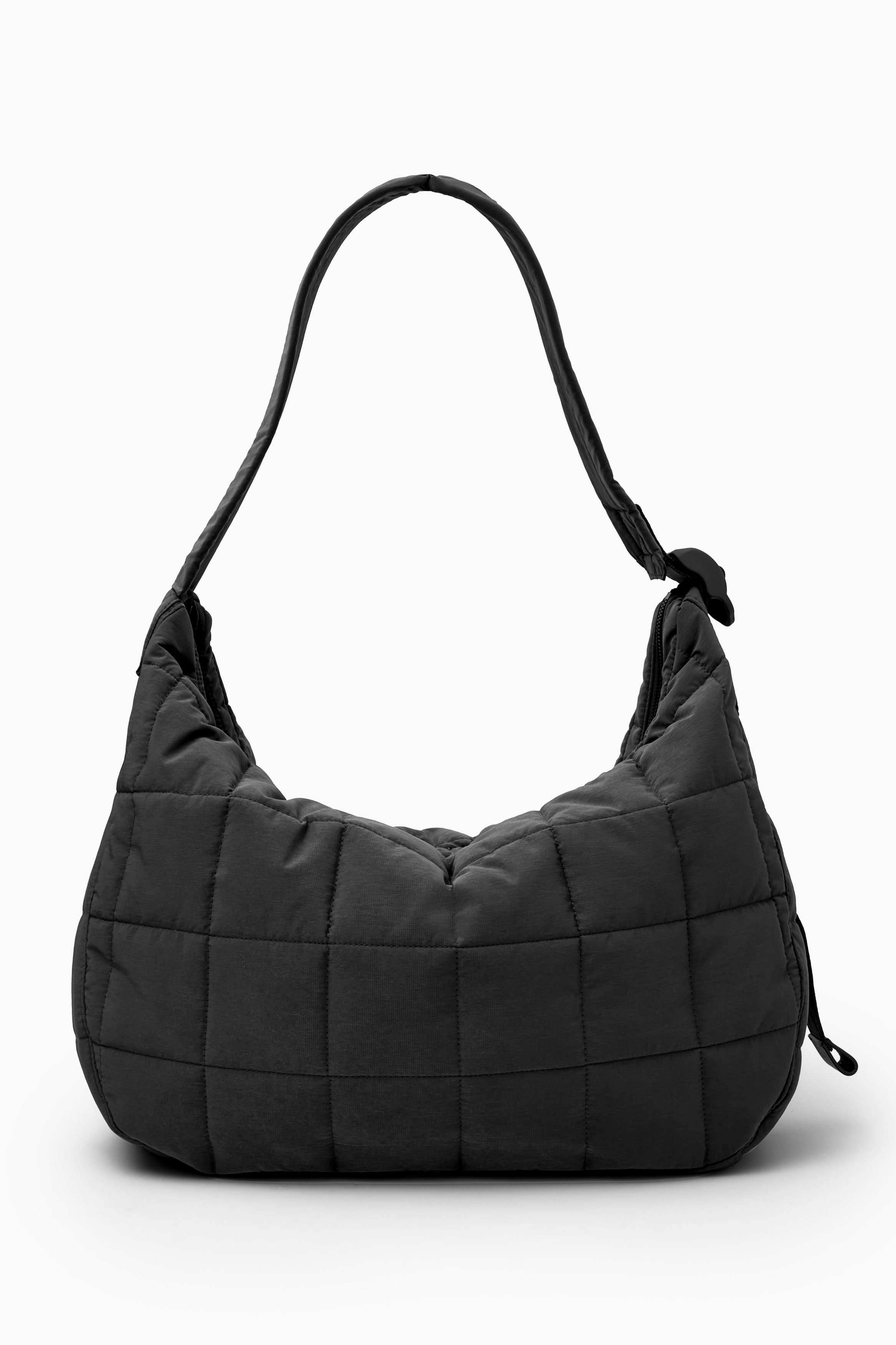 QUILTED MESSENGER - RIPSTOP - BLACK | COS