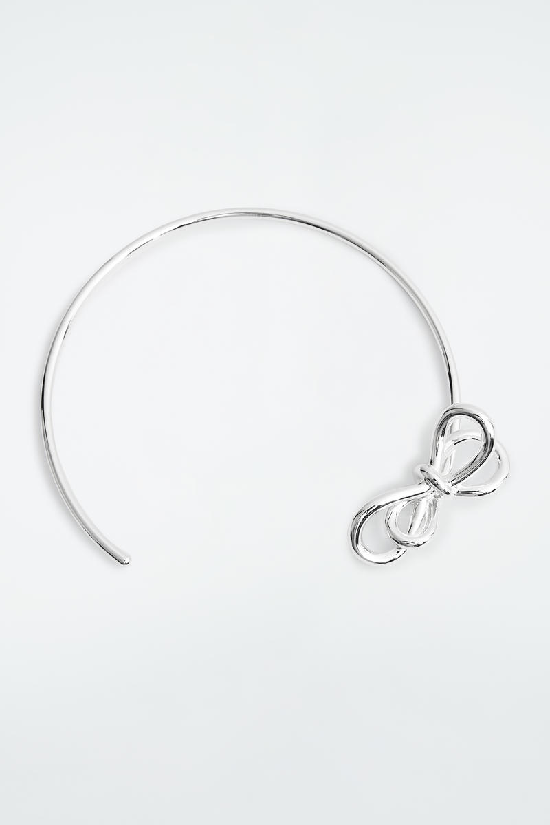 Knotted Bow Choker