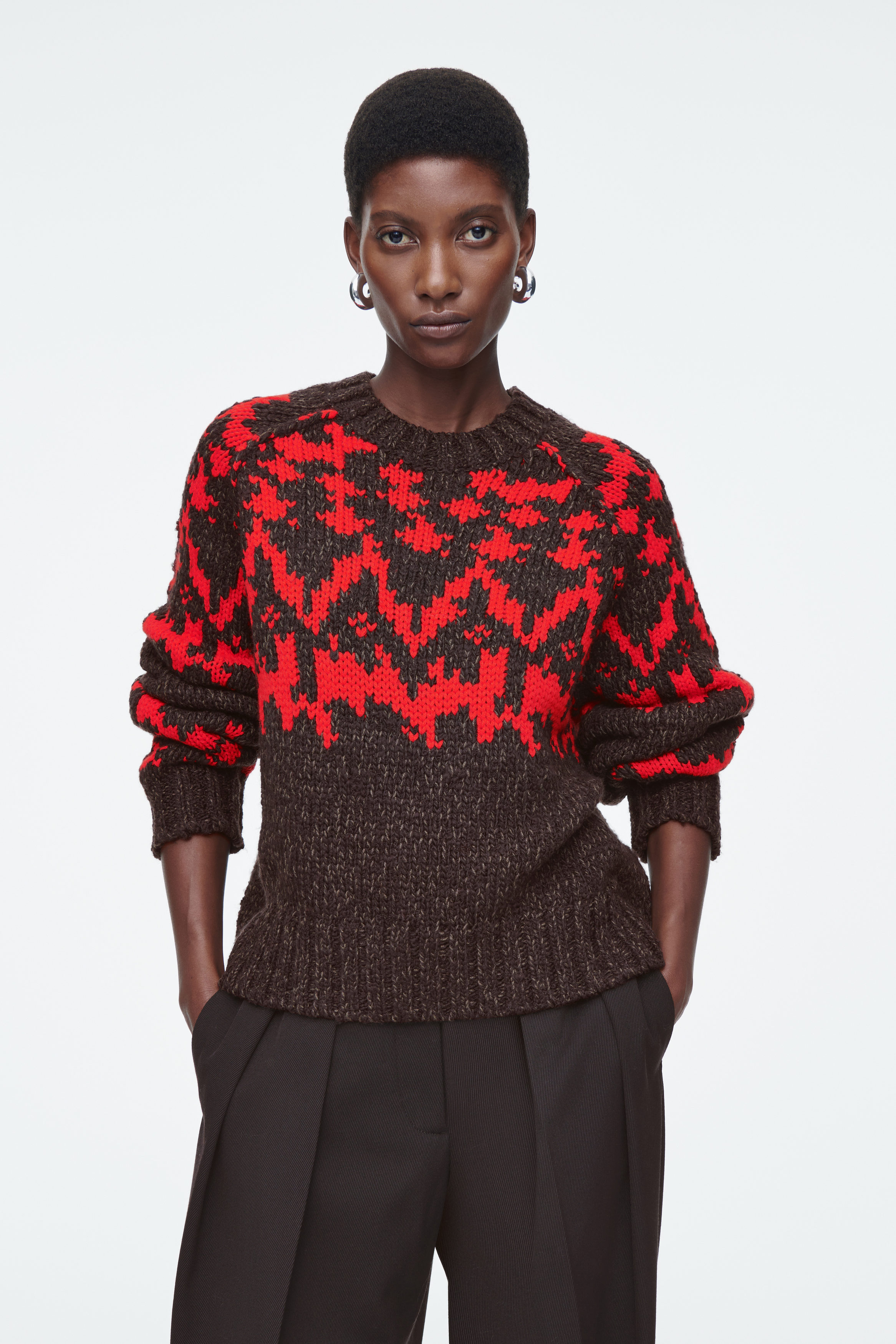 FAIR-ISLE WOOL JUMPER