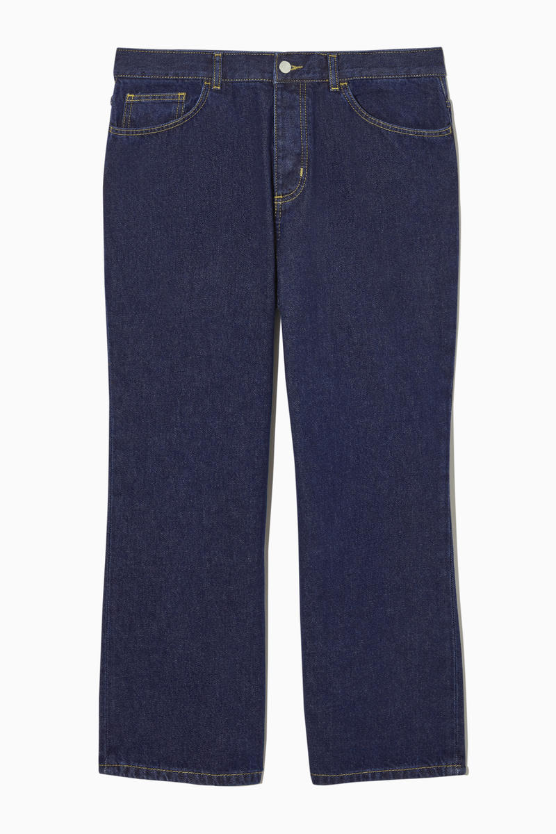 Regular-Fit Kick-Leg Jeans