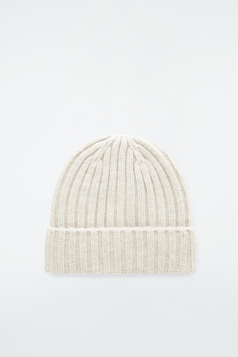 Chunky Pure Cashmere Beanie