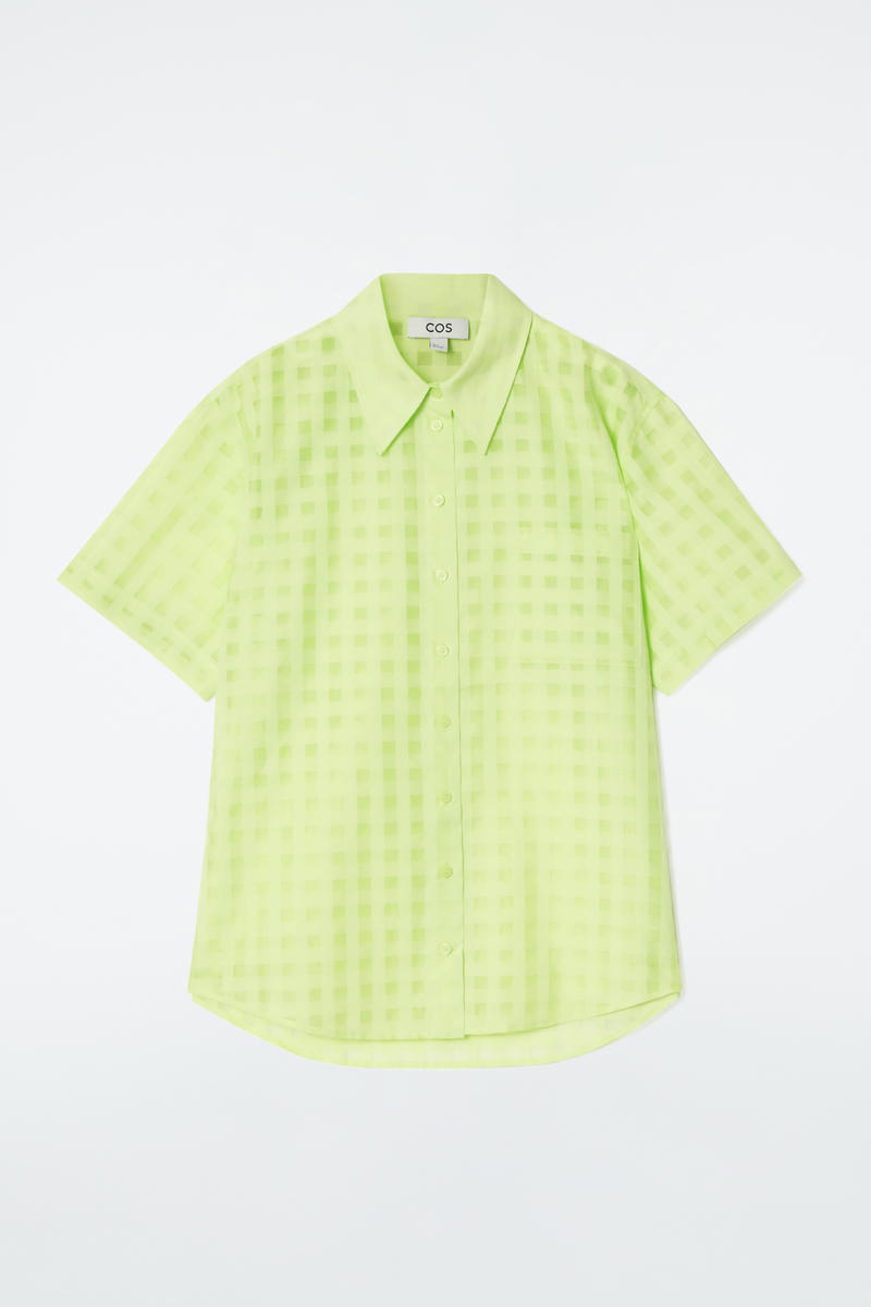 Relaxed Silk-Blend Utility Shirt