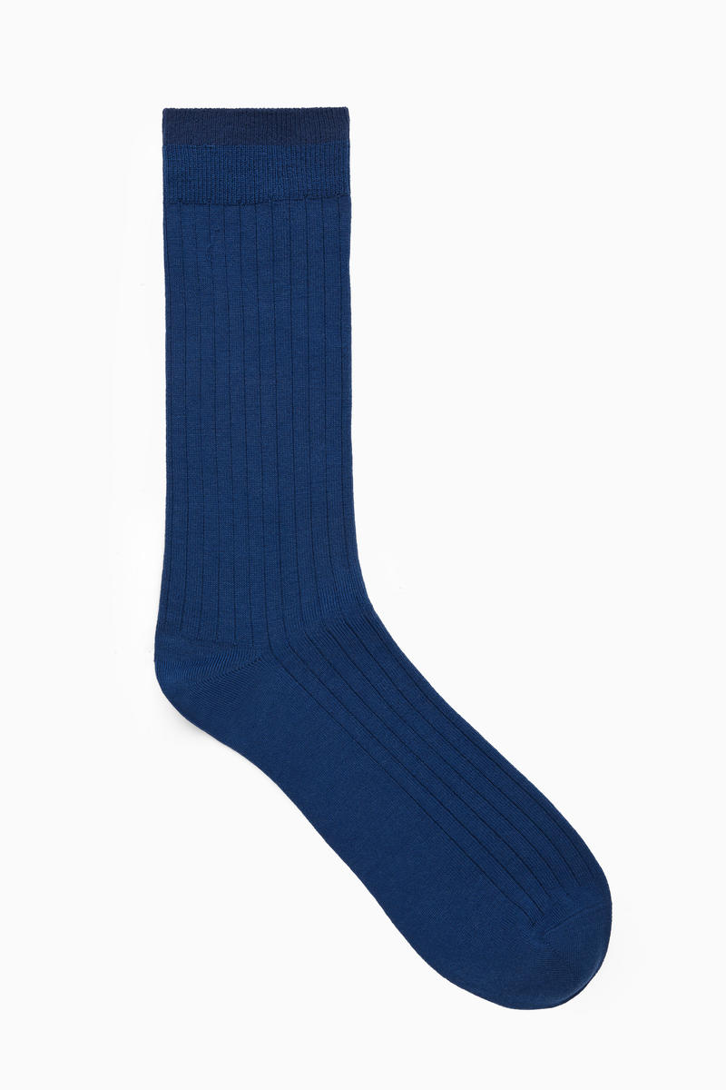 Ribbed Wool Socks