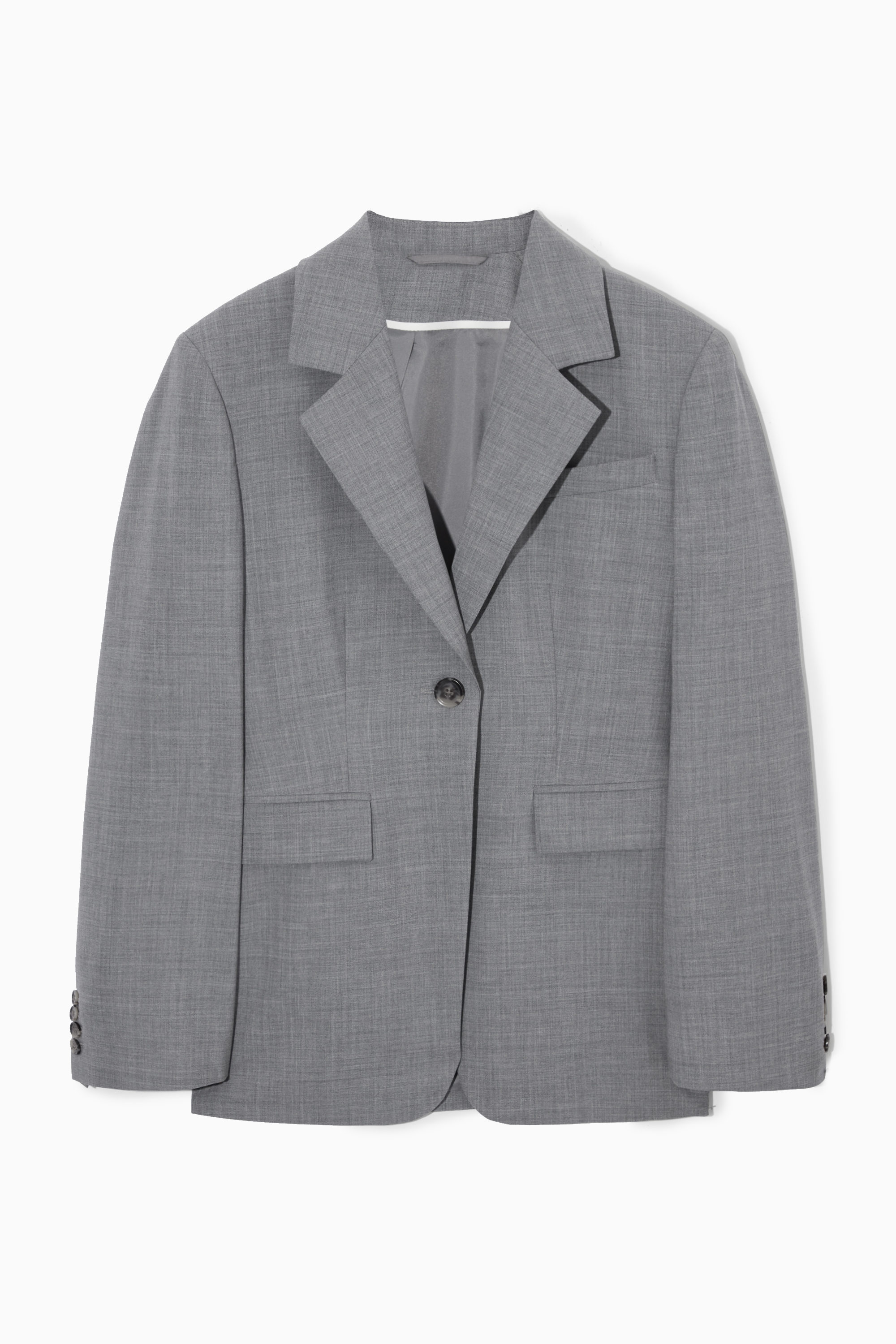 【関税＆送料込み】ChloAC Grey Wool Blazer Amazon.com: Men Simple Casual Woolen Coat Slim Fit Sport