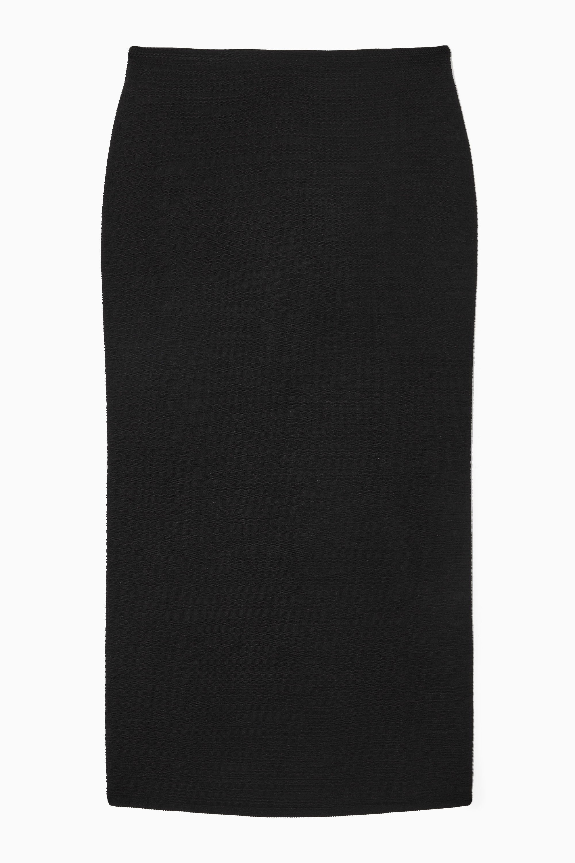 完全新品　theredthread S curve skirt normal 黒 THEREDTHREAD】S curve skirt normal