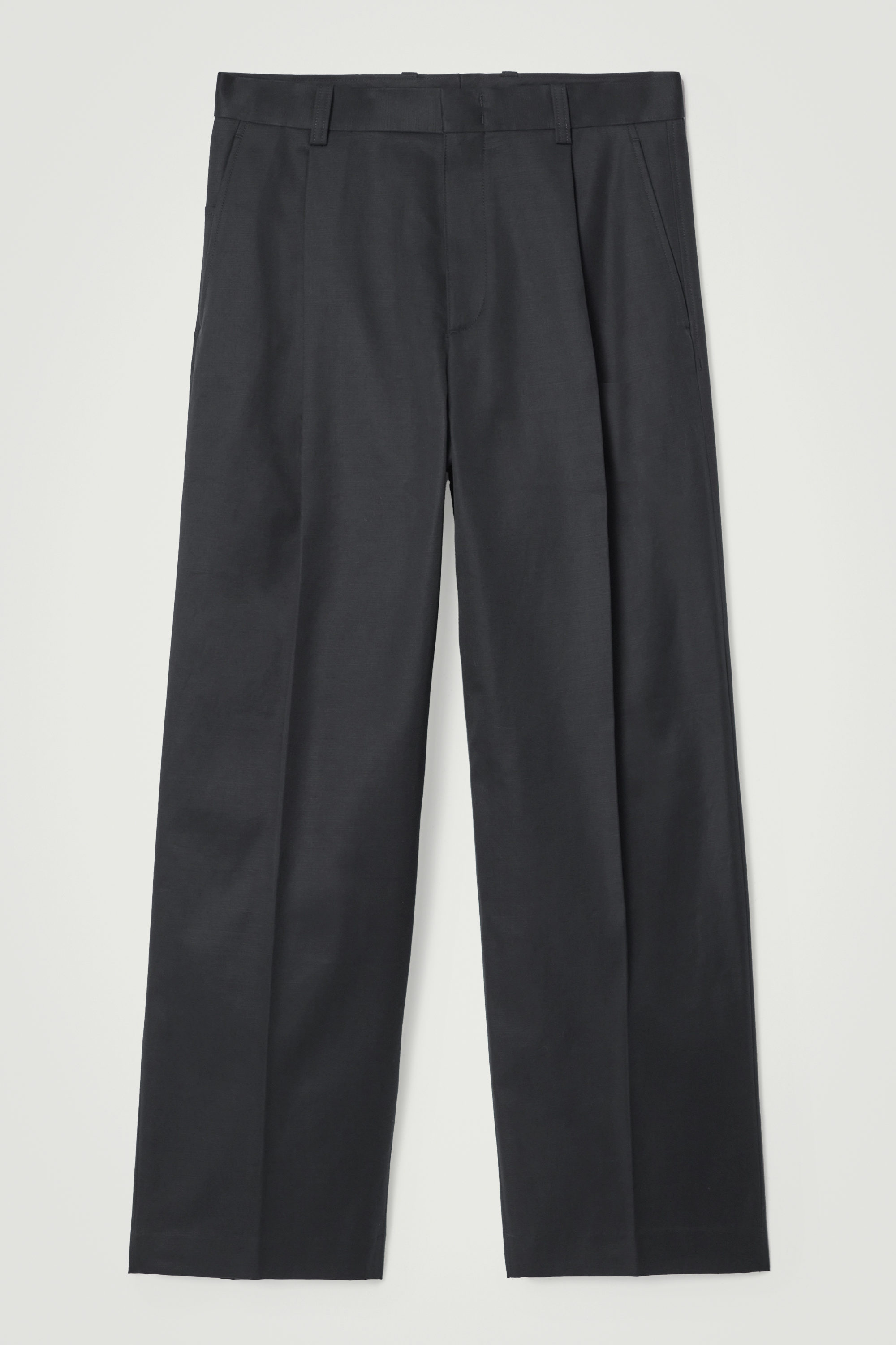 [LOW CLASSIC] /☆25SS WASHED COTTON RELAXED PANTS/BLACK NAVY WTRUS43_slate_0_49b7820d-e77e-