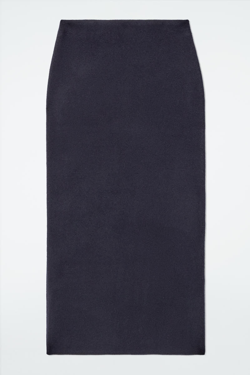 Double-Faced Wool Maxi Skirt