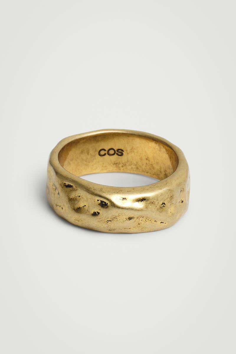 Hammered Chunky Ring