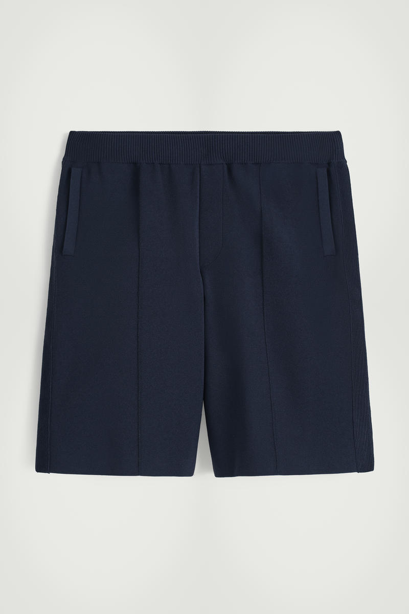 Elasticated Knitted Shorts