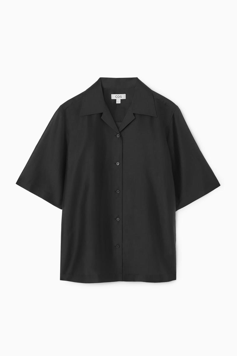 Sheer Short-Sleeved Shirt